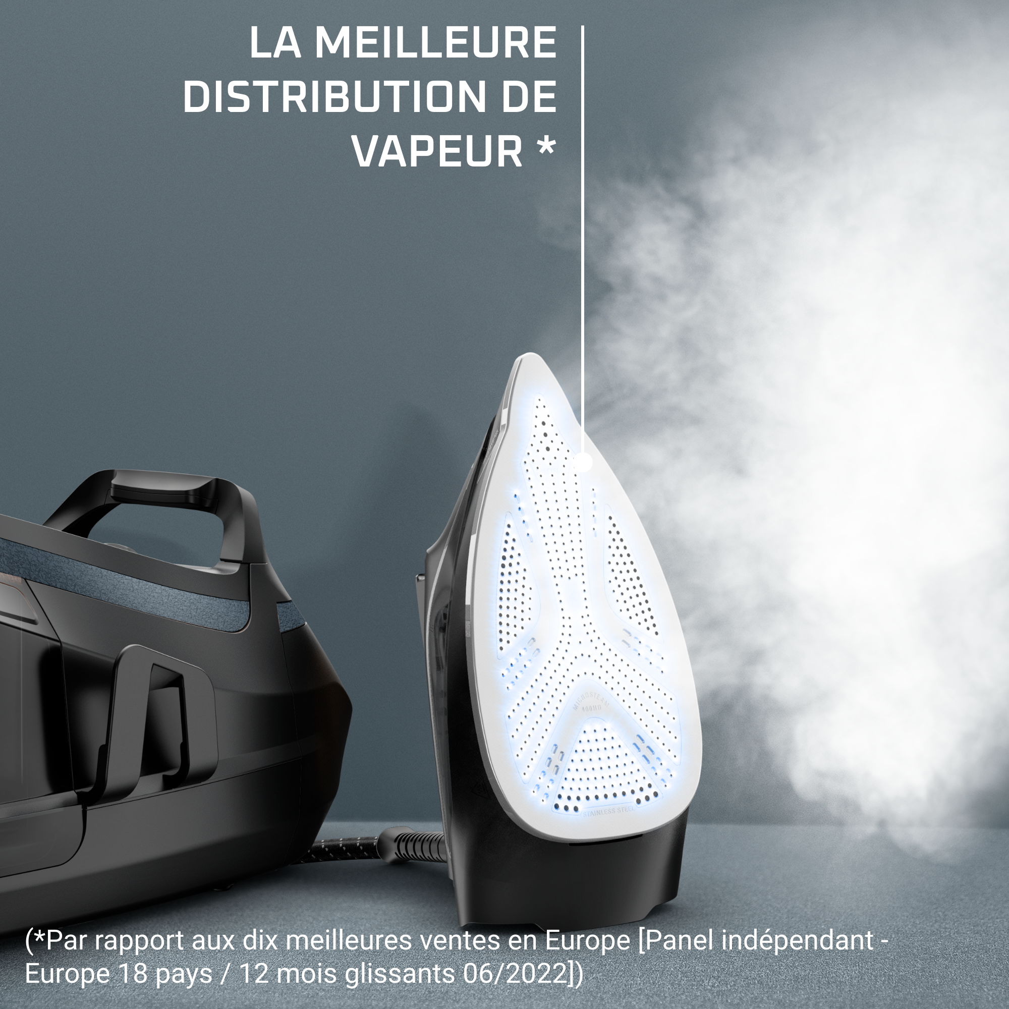 Eco Steam Pro DG9642 Centrale vapeur - 8 bars - Pressing 580 g/min - 5 préréglages