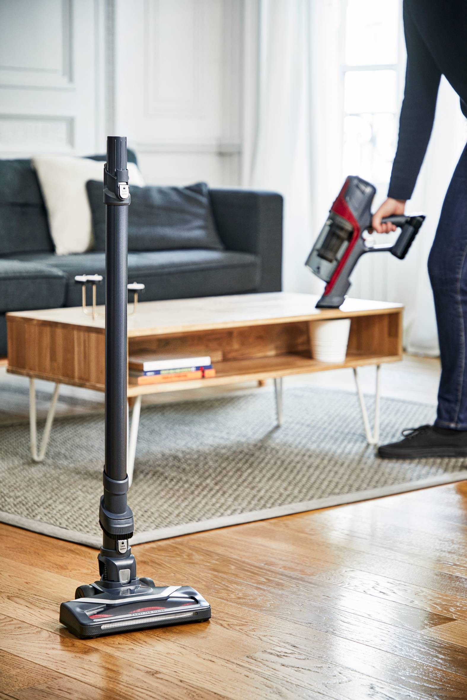 X-Pert 6.60 RH6878 Steelstofzuiger - 23 AirWatt - 45 min autonomie - 0,55L