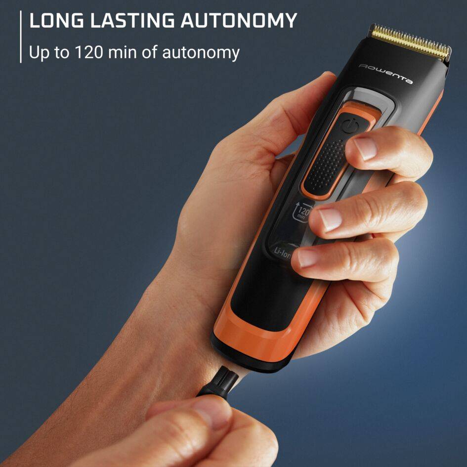 Rowenta Sport Collection, Advancer Hair Clipper, 120 Minutes Autonomy