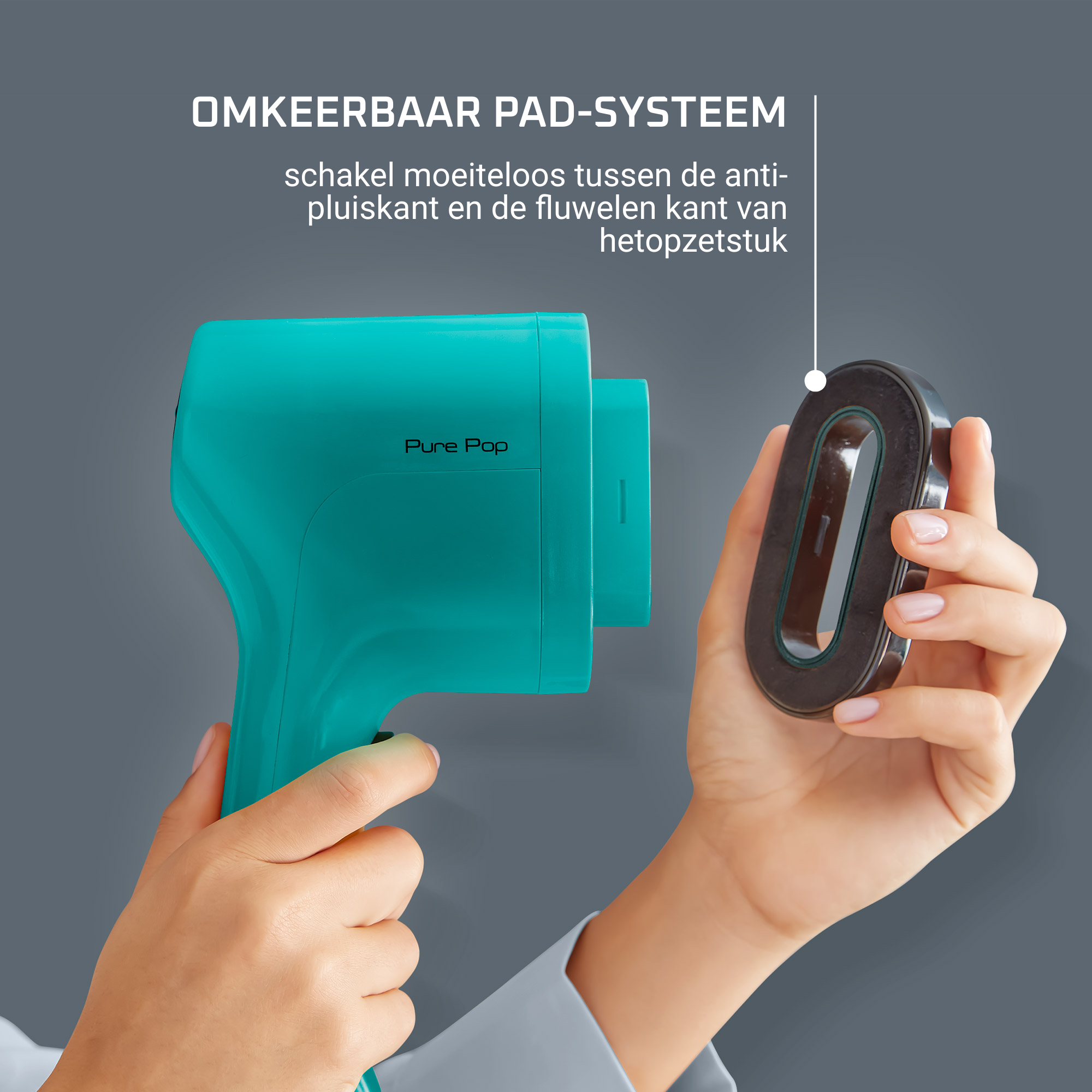 Pure Pop DR2024 Kledingstomer - 1.300W - 20 g/min stoomdebiet