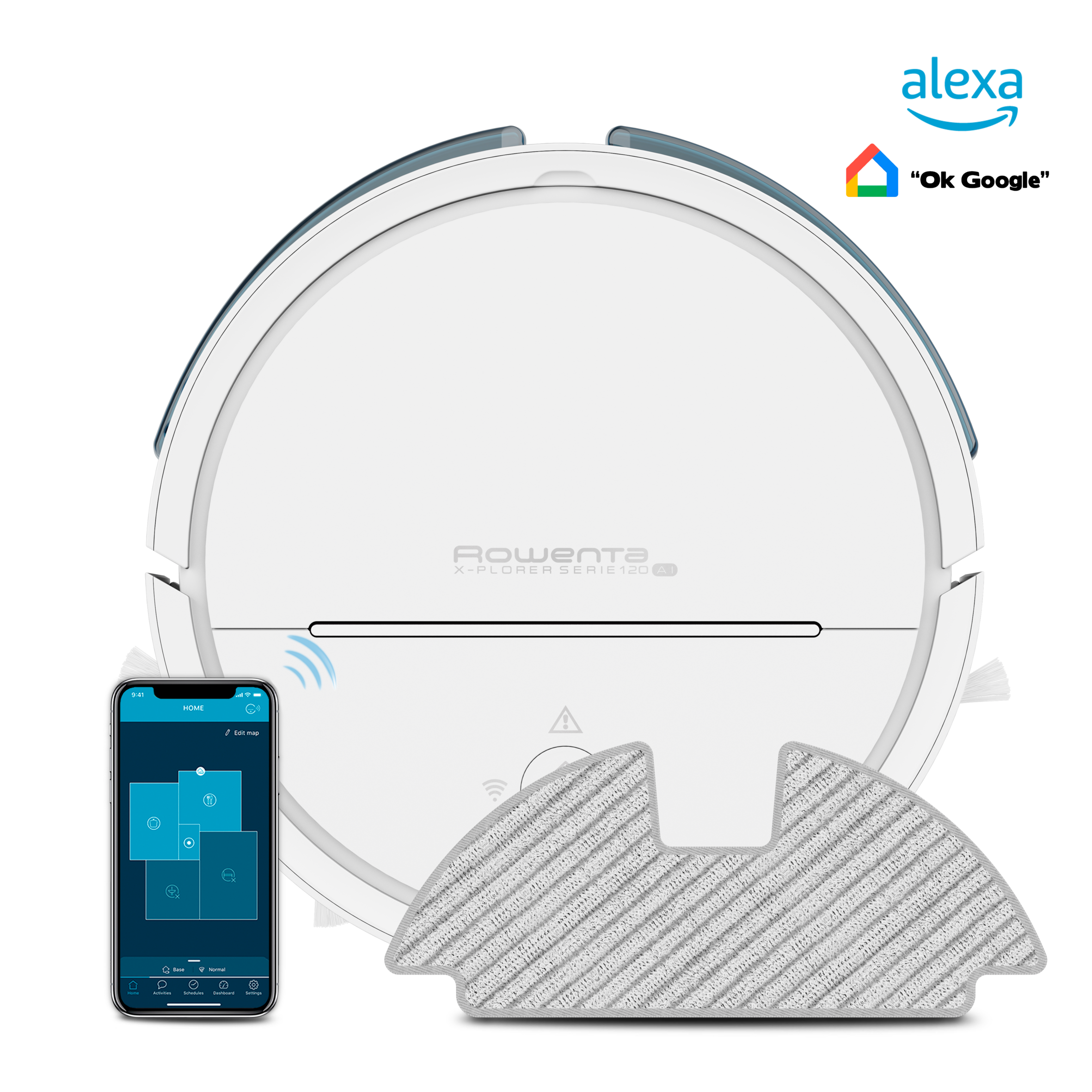 X-Plorer Serie 120 AI RR7877 Aspirateur robot