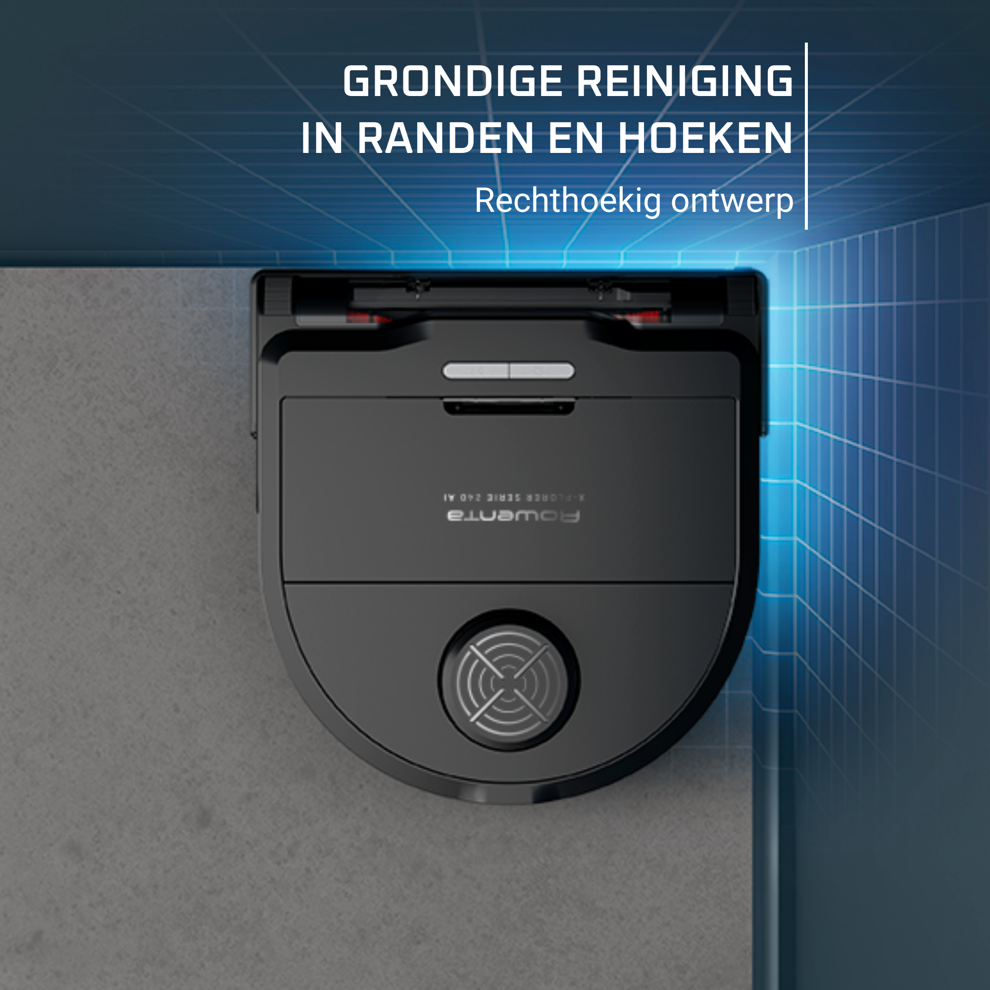 X-PLORER SERIE 240 AI RR9675WH, Robotstofzuiger, Dieren- en Allergiemodel