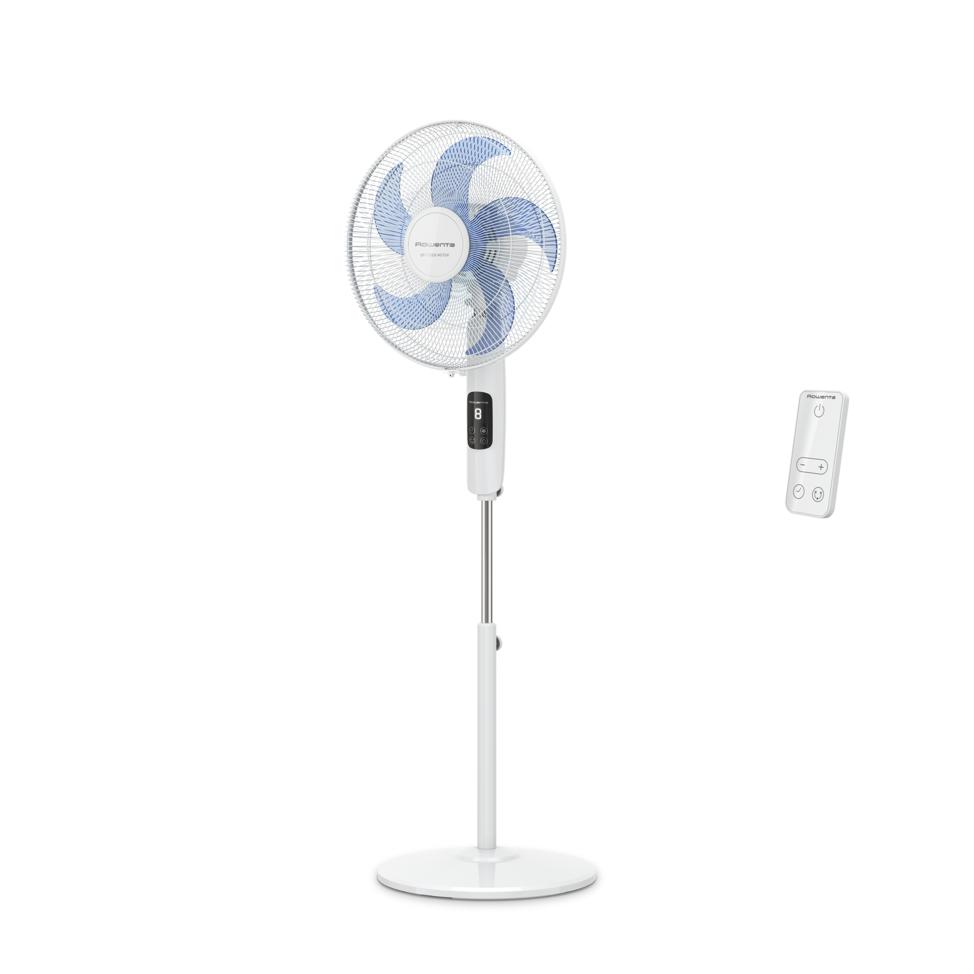 Turbo Silence, Stand Fan, Powerful, Energy-Saving