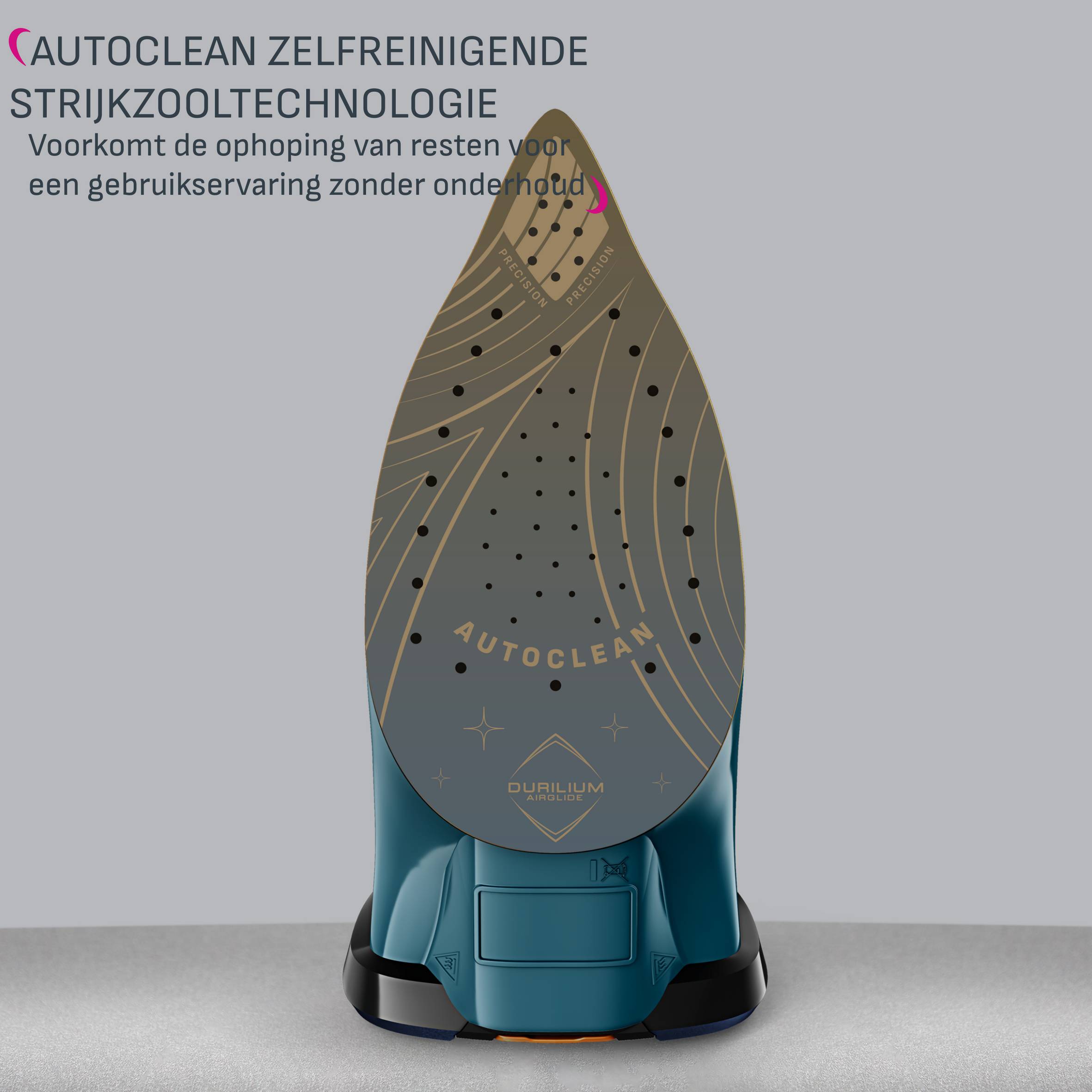 Ultimate Pure FV9851C0 Stoomstrijkijzer - 3200W - 300 g/min shot - 350ml