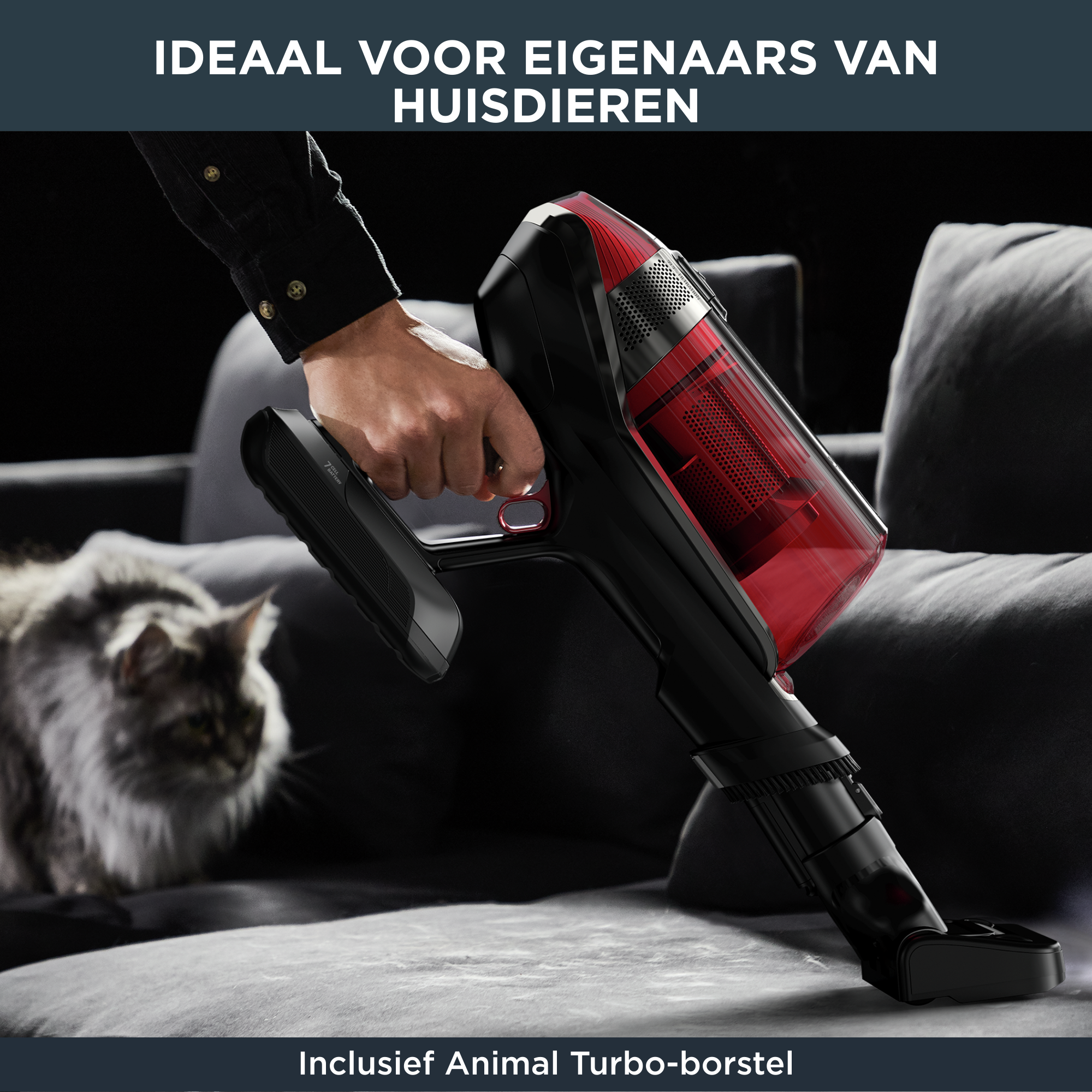 X-Force Flex 12.60 RH98A8 Steelstofzuiger - 150 AirWatt - 45 min autonomie - 0,9L