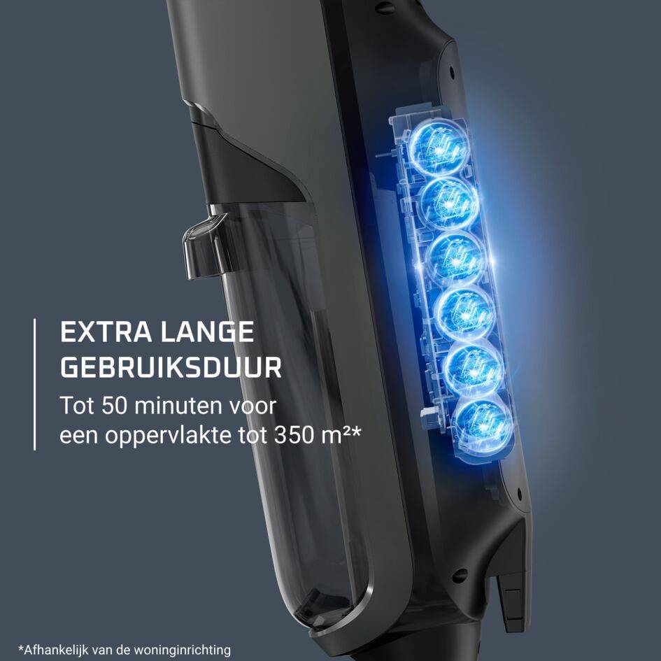 X-Clean 4 GZ5037 2-in-1 Vloerreiniger & Stofzuiger - 50 min autonomie - Automatische reiniging van borstel