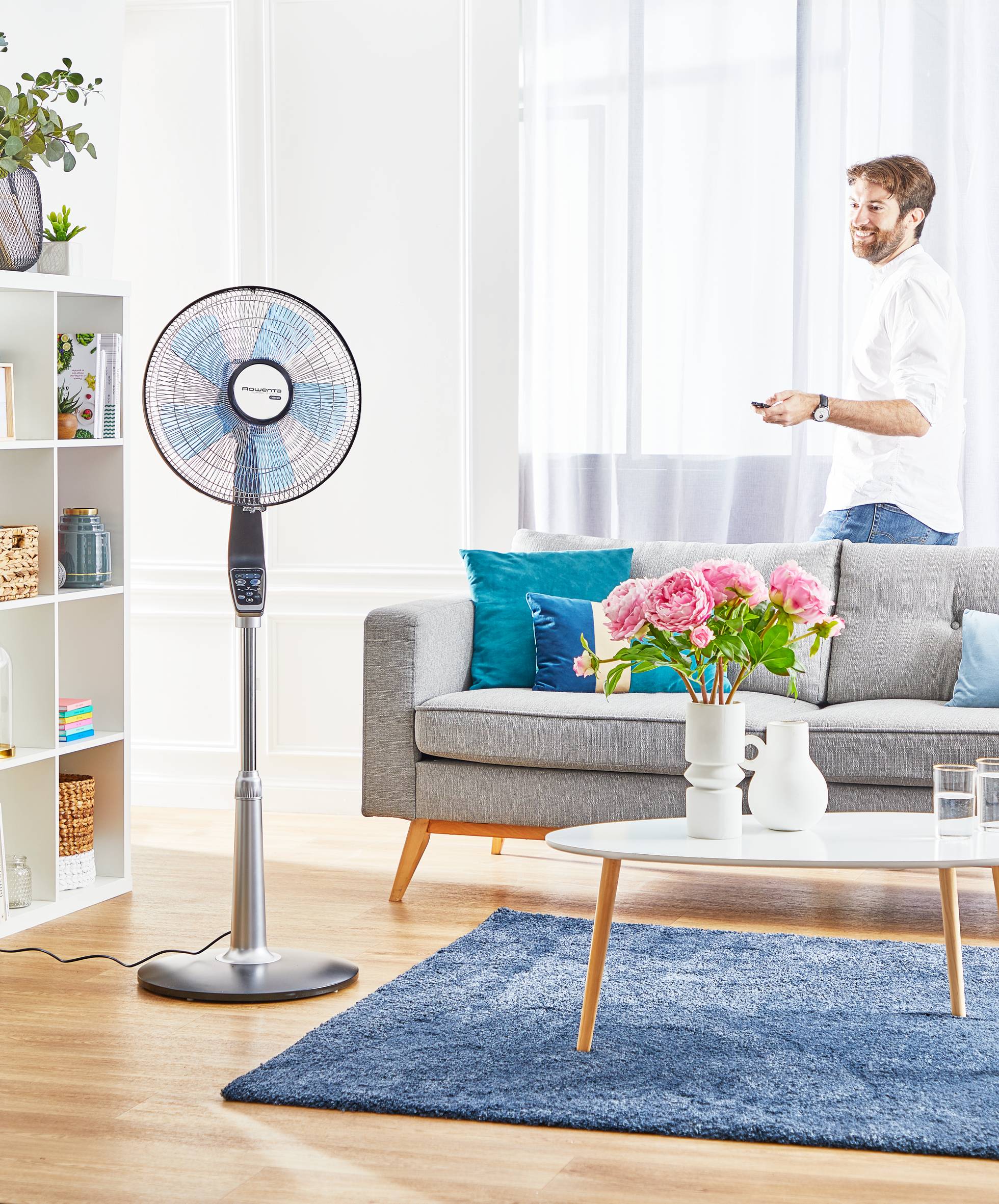 Turbo Silence Extrême VU5670 Ventilateur sur pied - 72m3/min - Silencieux