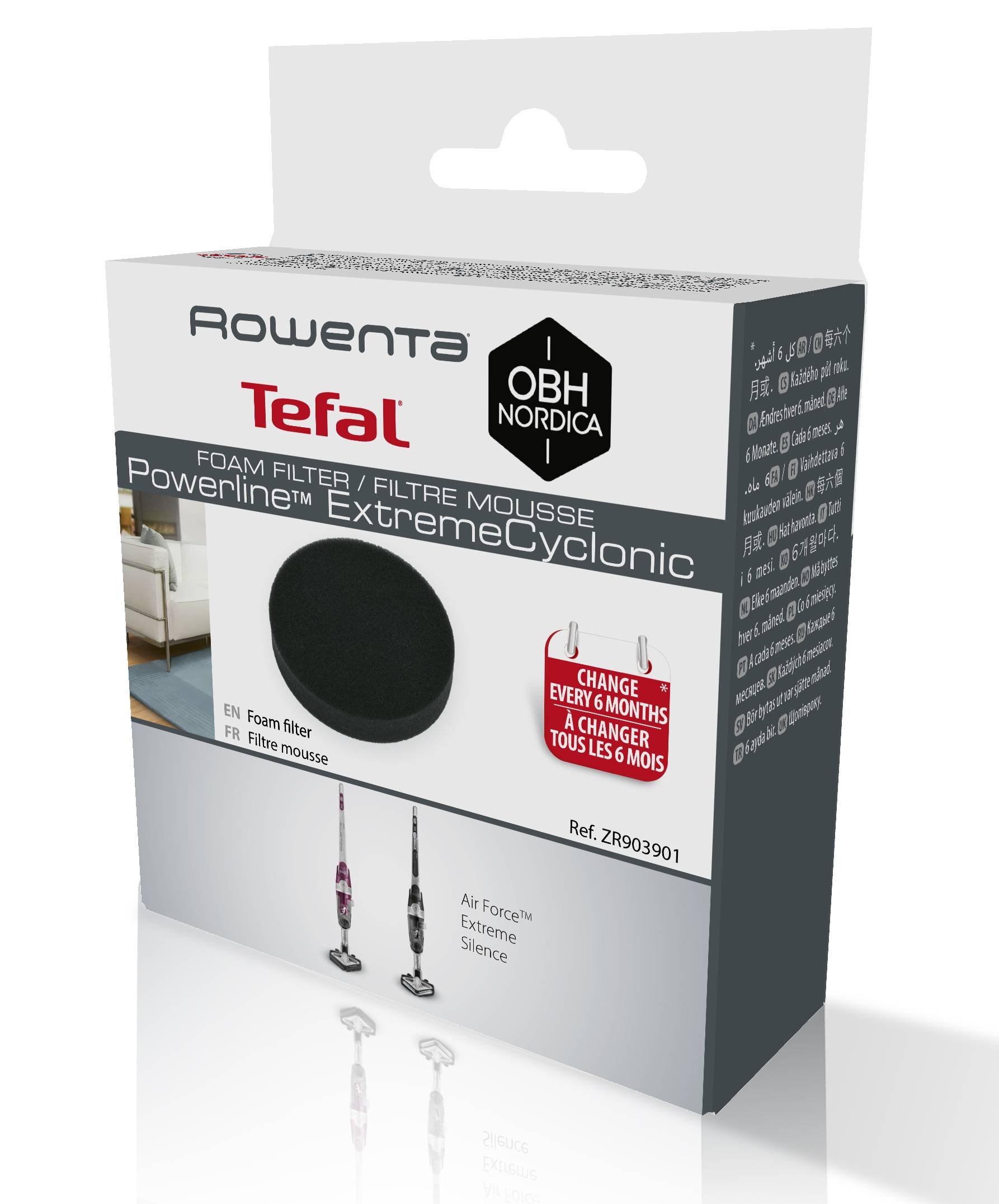 Filtre mousse aspirateur ZR903901