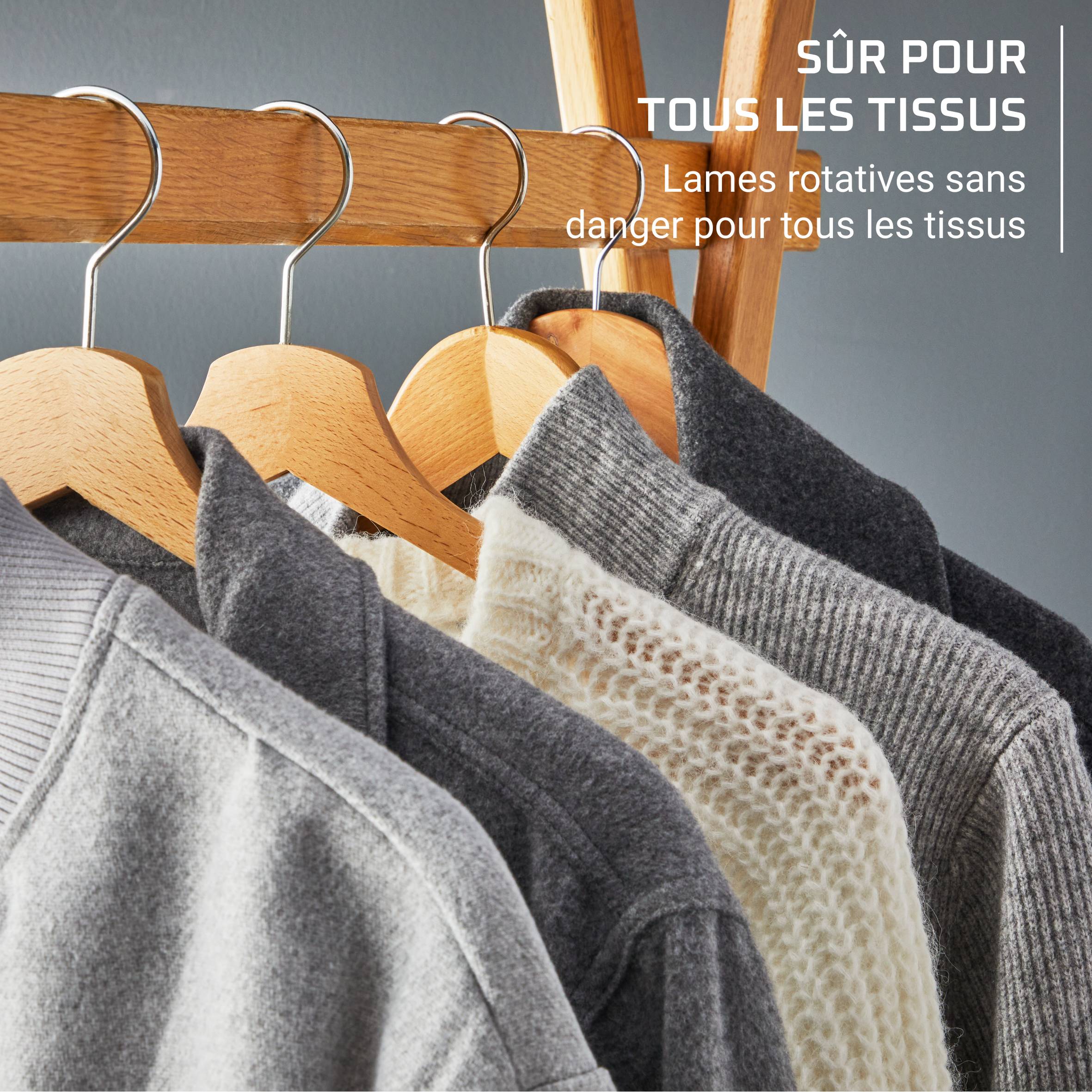 Easy Care JA8001E0 Rasoir anti-bouloches rechargeable