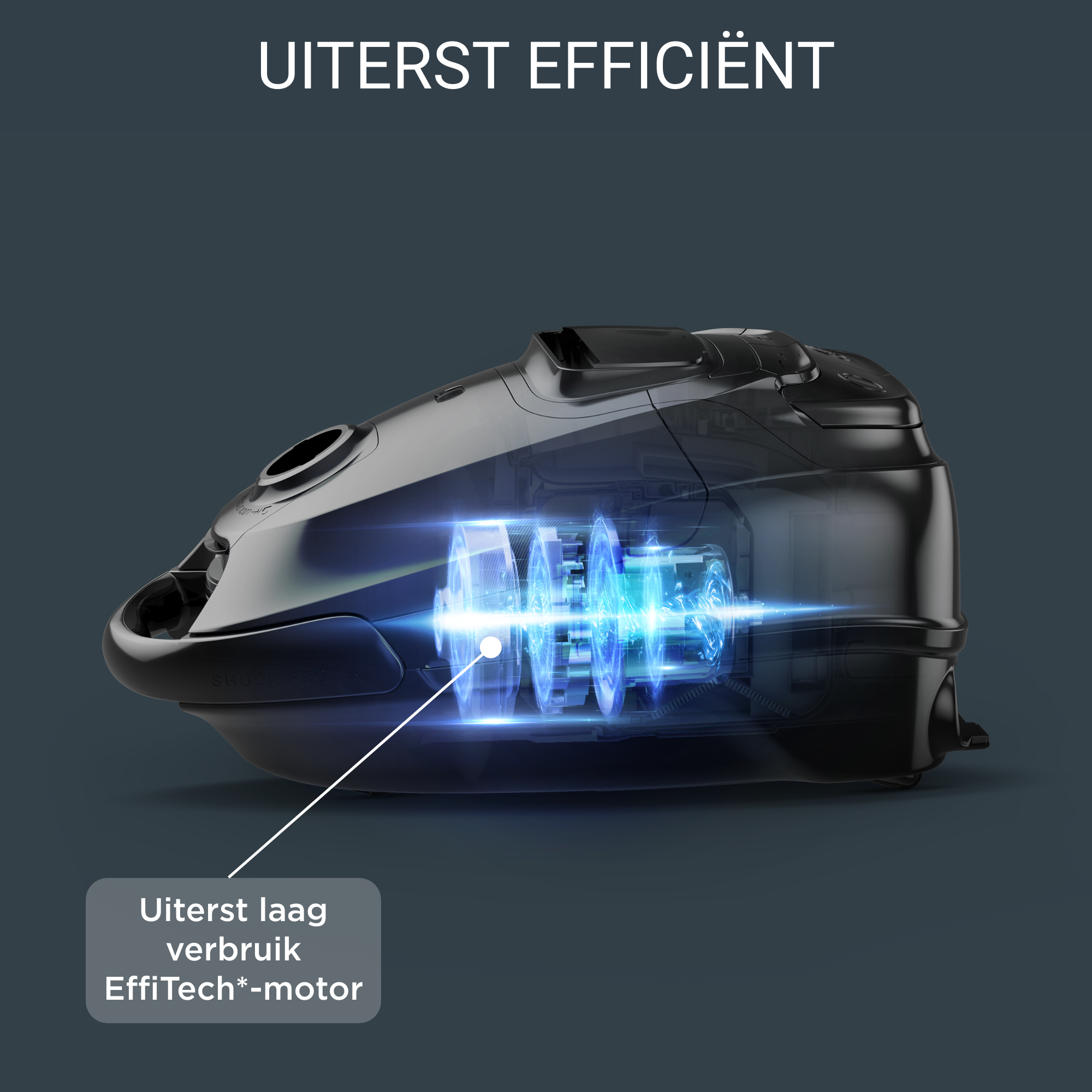 Silence Force Effitech® Car Care stofzuiger met zak RO7451EA Rowenta