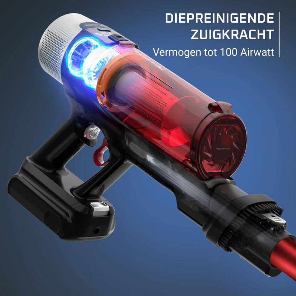 X-Force Flex 9.60 Complete, draadloze steelstofzuiger, grondige reiniging RH2099WO