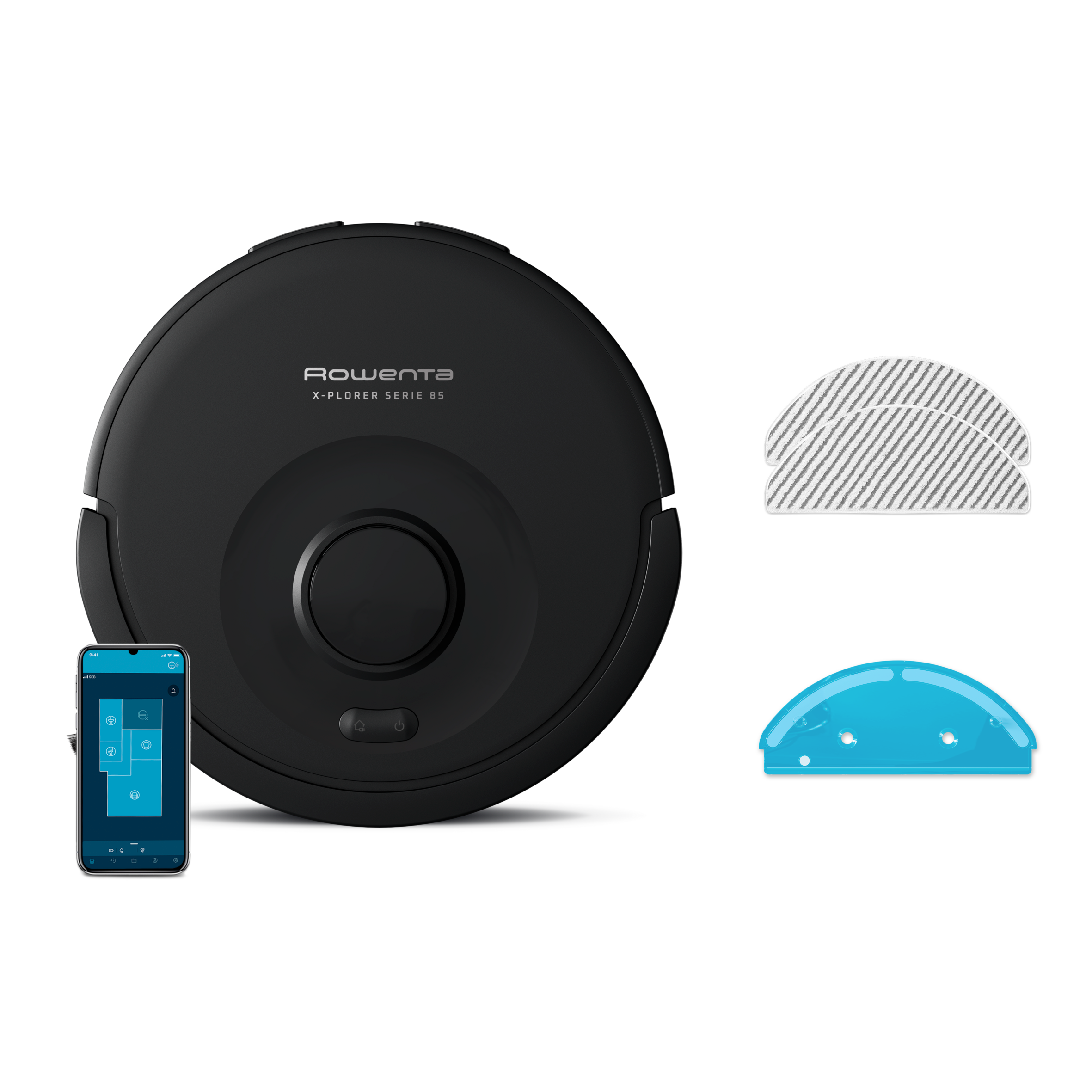 X-Plorer Serie 85 RR87C5 Aspirateur robot - 6.000 Pa - Technologie laser à 360°