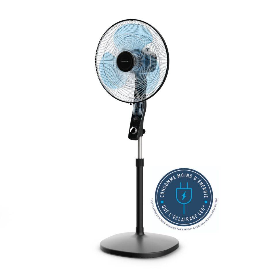 Essential+ VU4420F2 Ventilateur sur pied Anti-moustiques - Débit d'air : 55 m³/min - 3 vitesses - 49 d(B)
