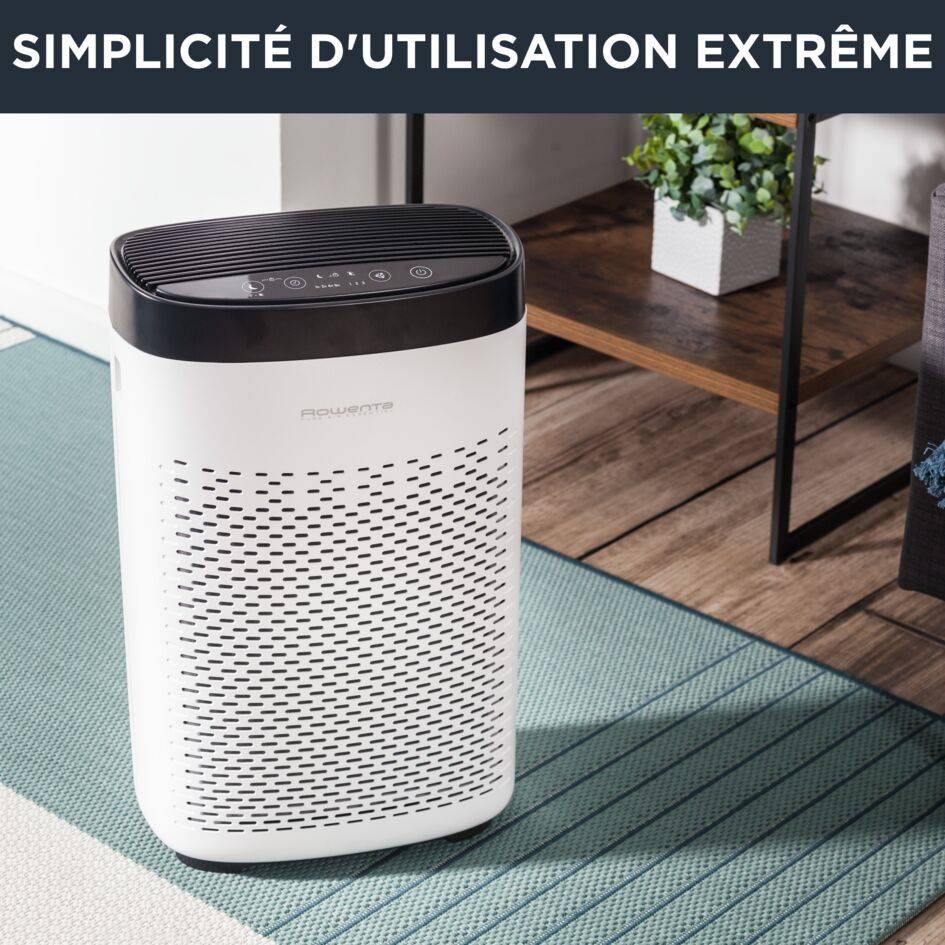 Pure Air Essential PU2530 Purificateur - 3 niveaux de filtration - Efficacité : jusqu'à 99,99%