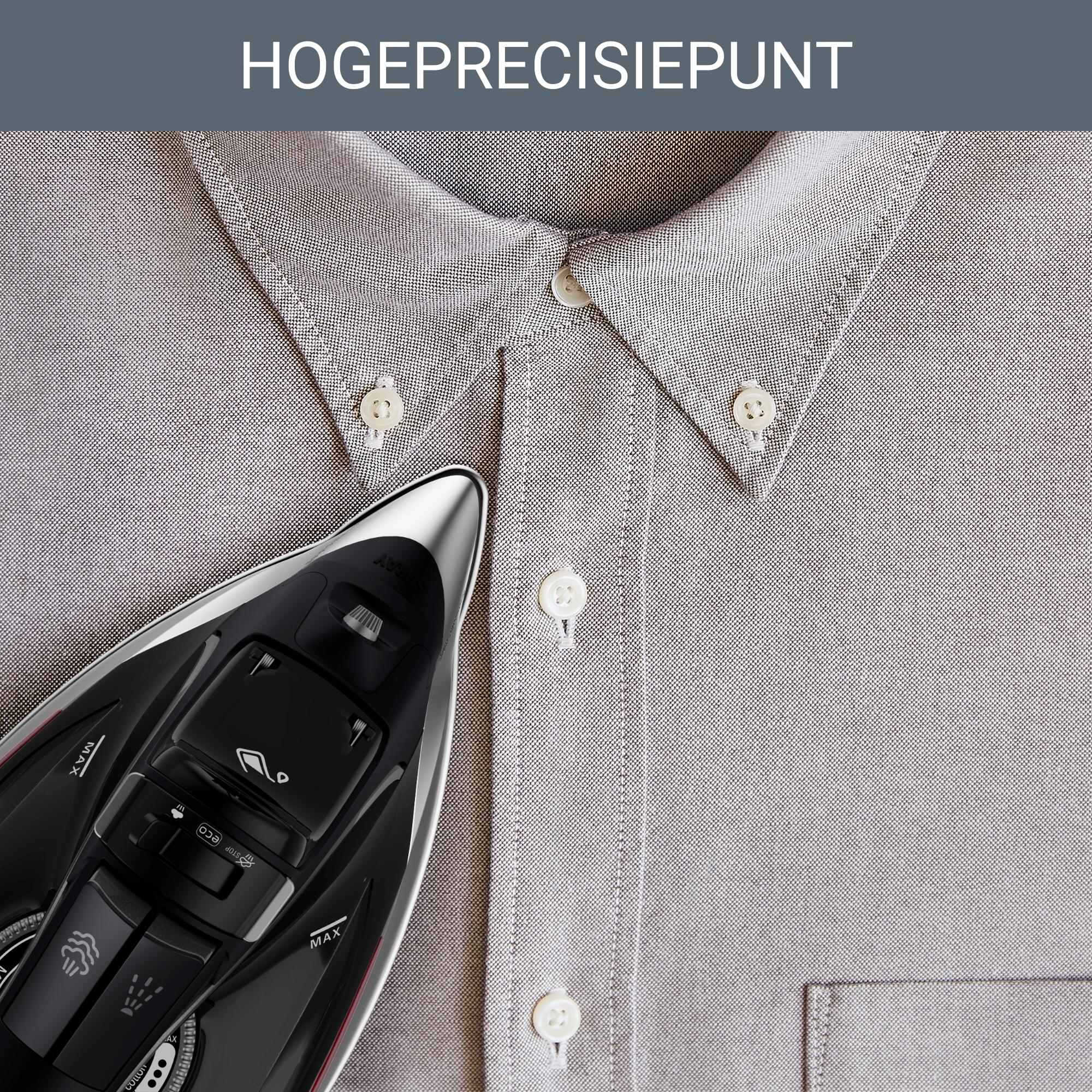 Pro Master DW8210 Stoomstrijkijzer - 2.800W - 200 g/min shot - 310ml