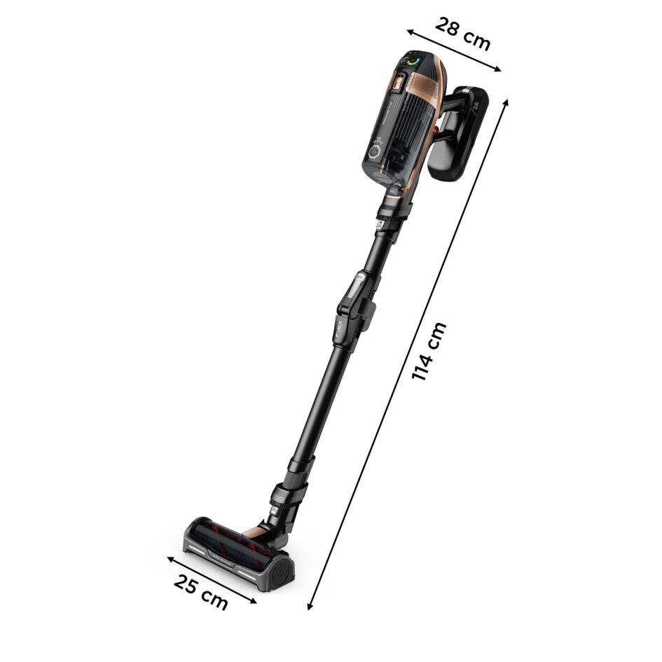 X-Force Flex 15.60 RH99F1 Aspirateur balai - 230 AirWatts - 80 min d'autonomie - 0,9L