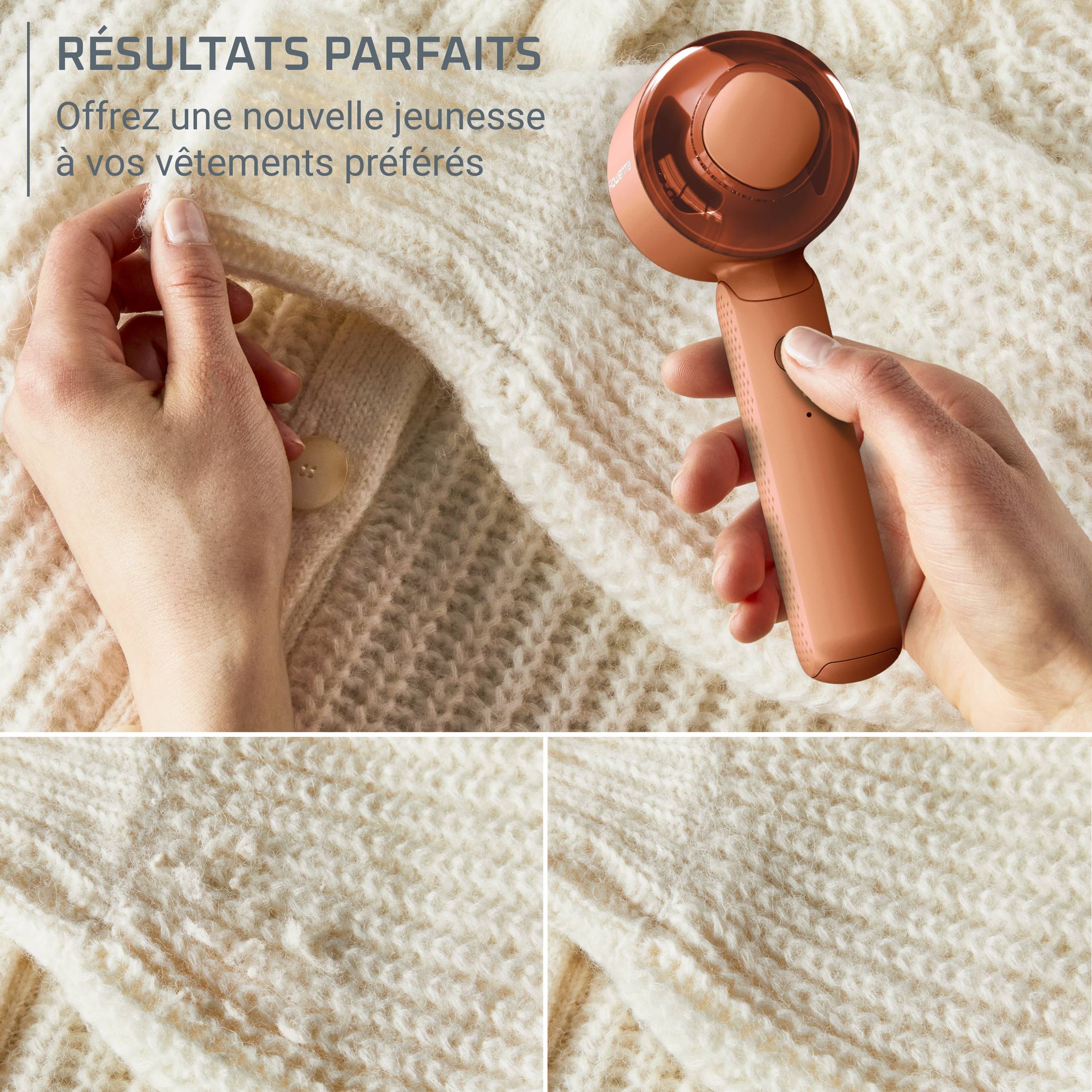 Easy Care JA8001E0 Rasoir anti-bouloches rechargeable