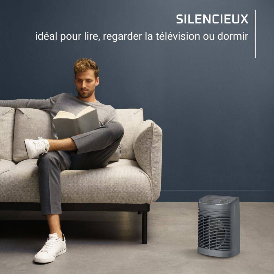 Instant Comfort Aqua SO6511 Chauffage électrique pour salle de bain - 2.400W - 2 vitesses