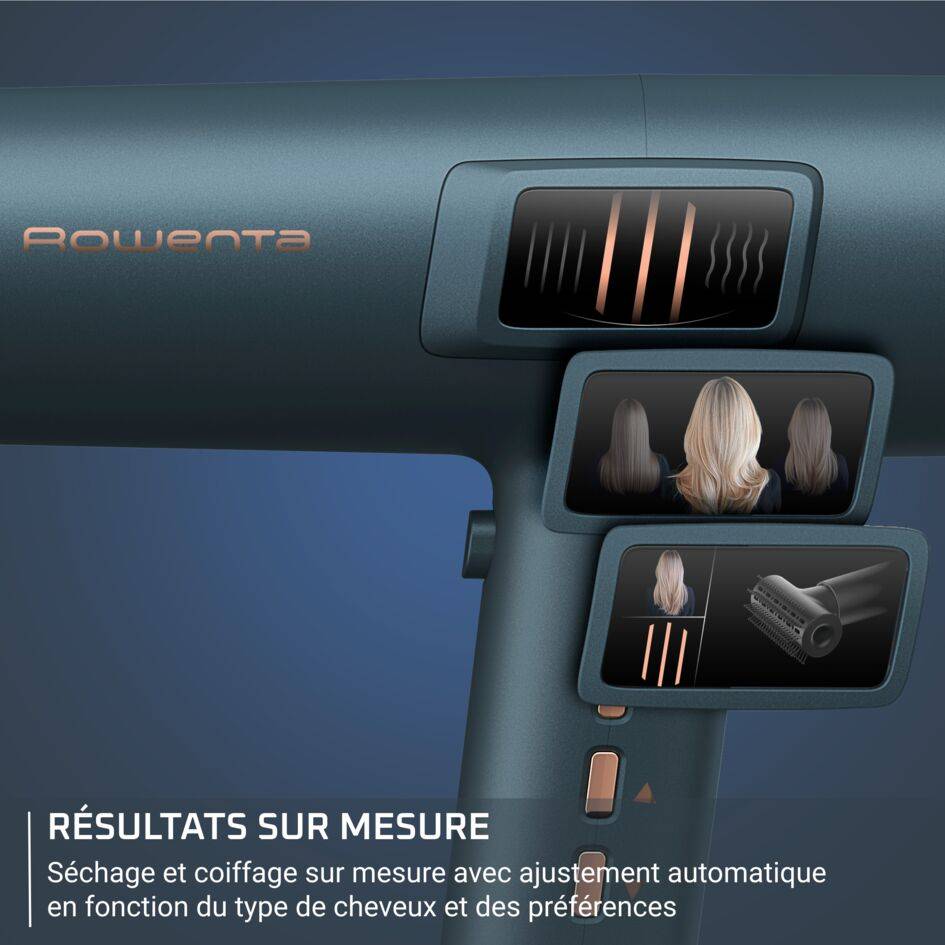 Maestria For You HY9430E0 Sèche-cheveux avec écran intégré - 1800W + 6 accessoires