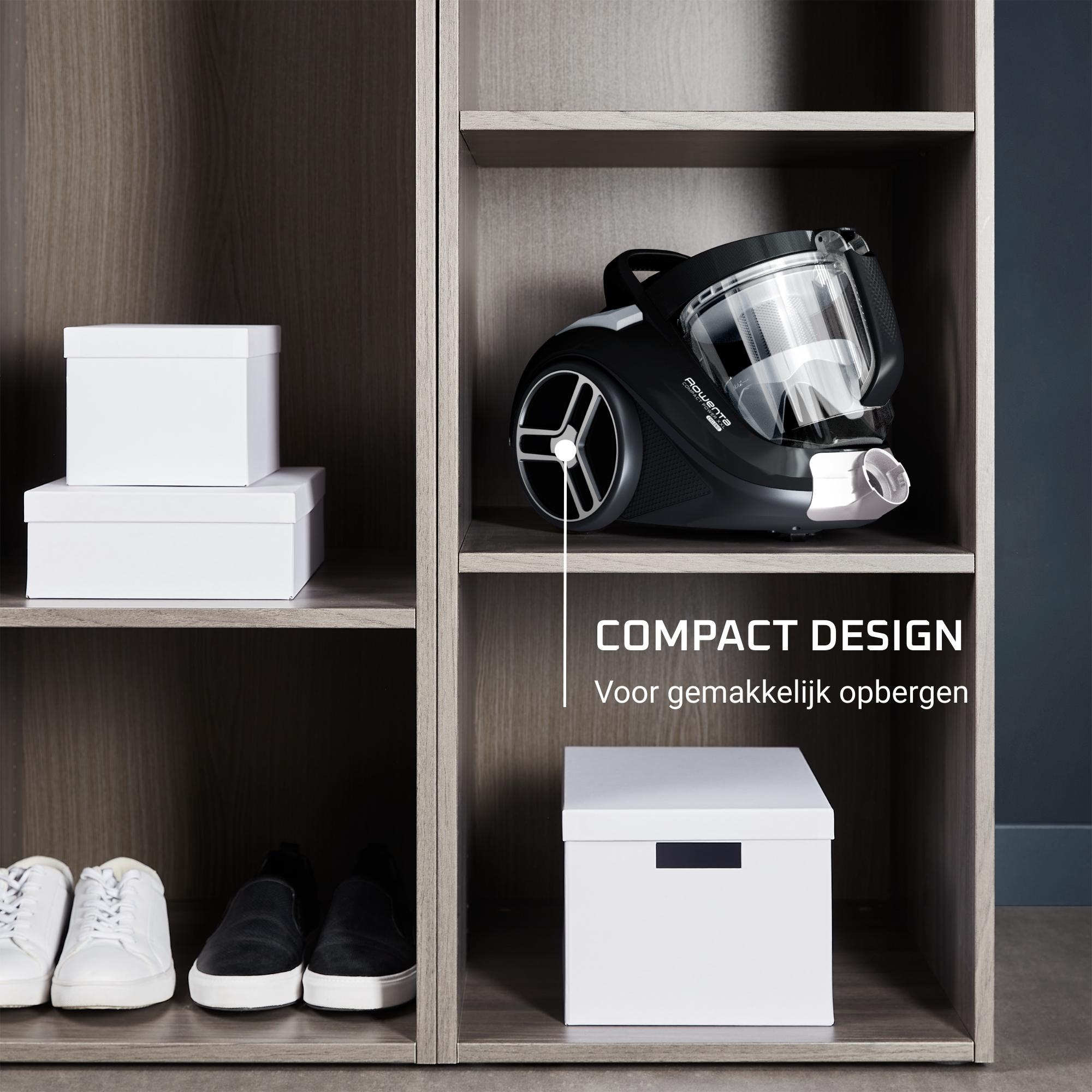 Compact Power XXL Total Clean Kit RO4B75EA sledestofzuiger zonder zak