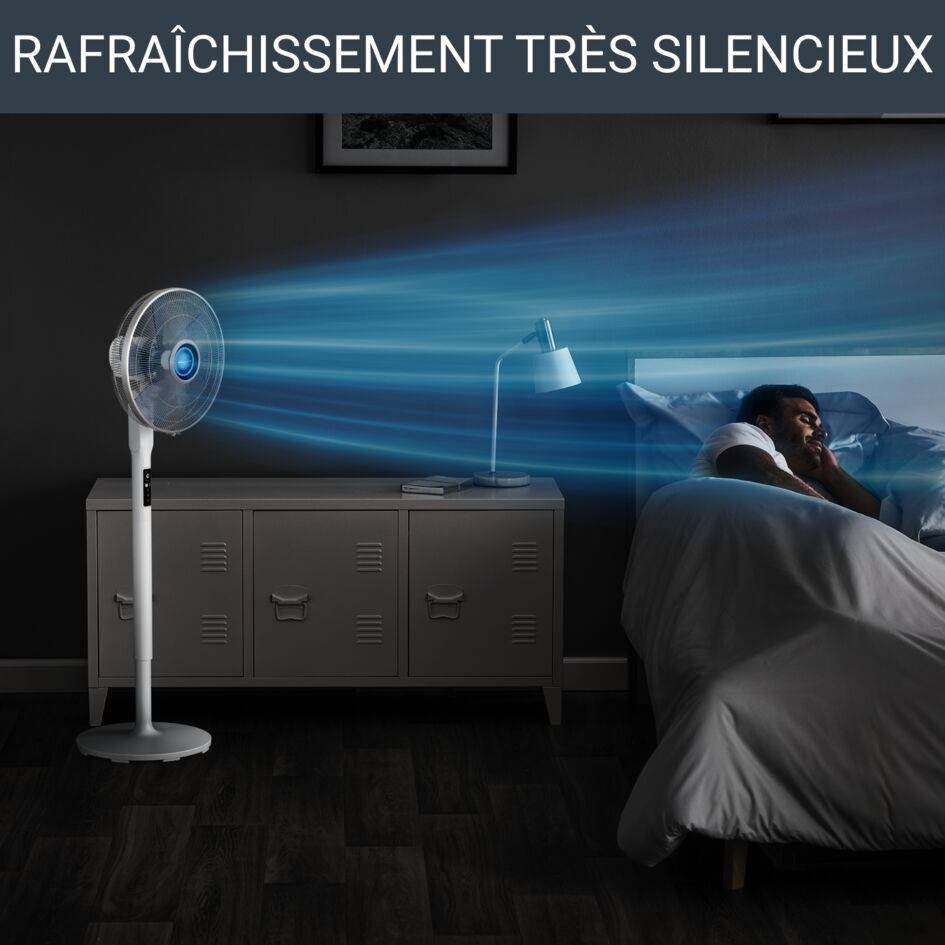Turbo Silence Extreme+ VU5870 Ventilateur sur pied