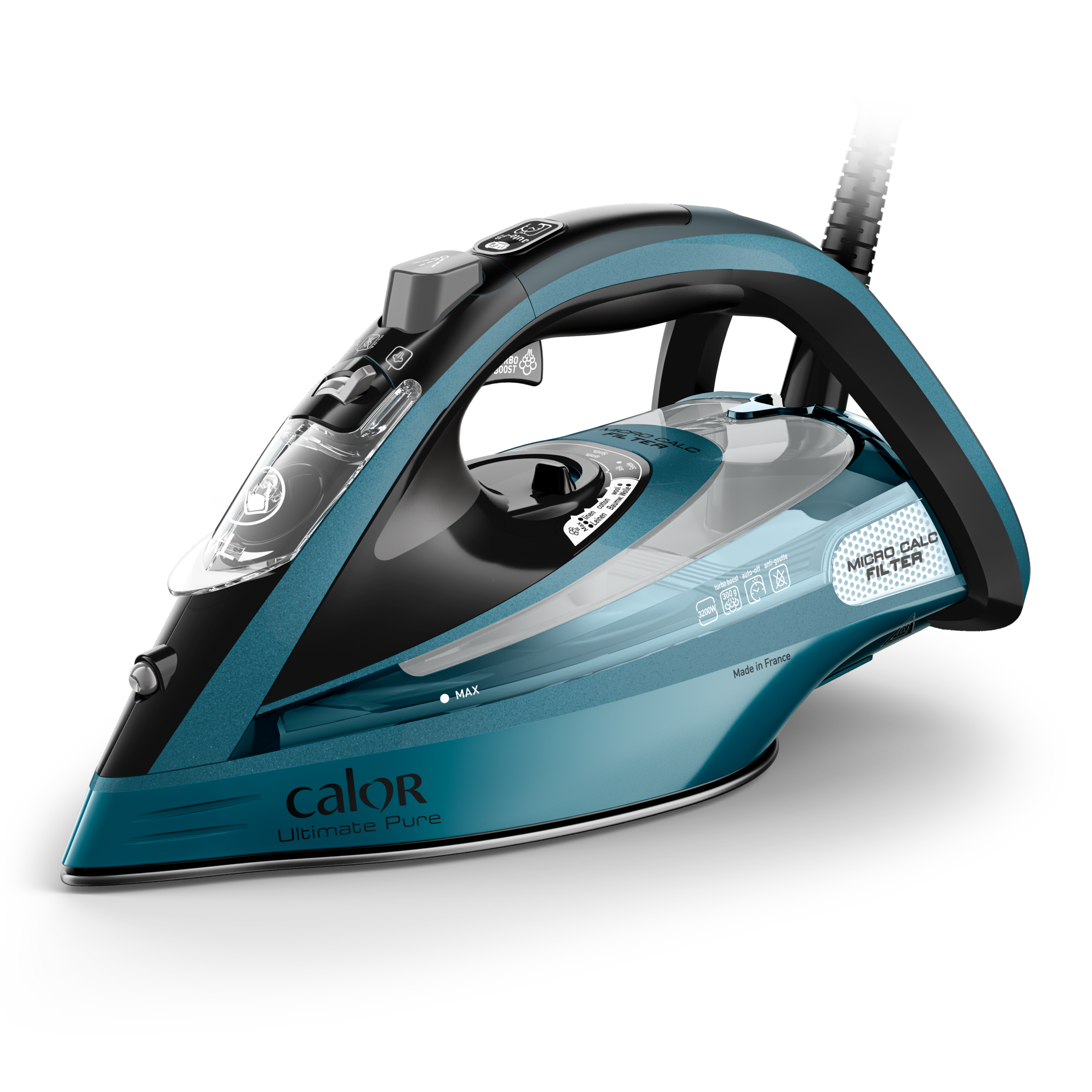 Ultimate Pure FV9851C0 Fer à Repasser Vapeur - 3200W - Pressing 300 g/min - 350mL