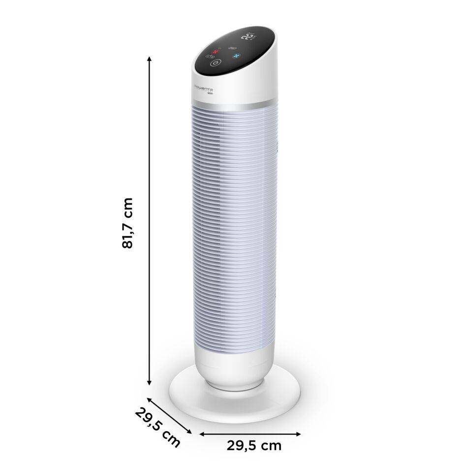 RECONDITIONNE - Silent Comfort 3-IN-1 HQ8120 Chauffage & ventilateur - 2.400W - 10 vitesses ventilateur + 3 vitesses chauffage