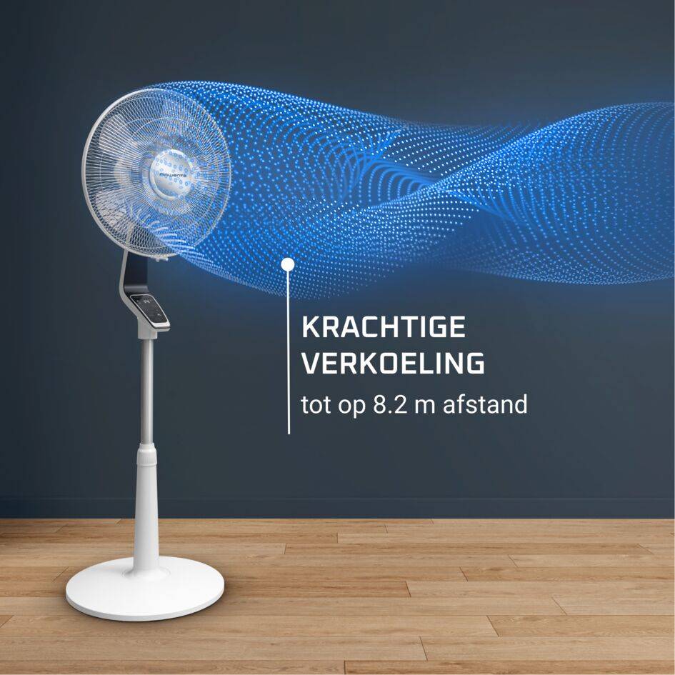 Turbo Silence Extreme VU5690 Staande ventilator - 72 m³/min airflow - 14 snelheden - Ultra-stil: 32 d(B)