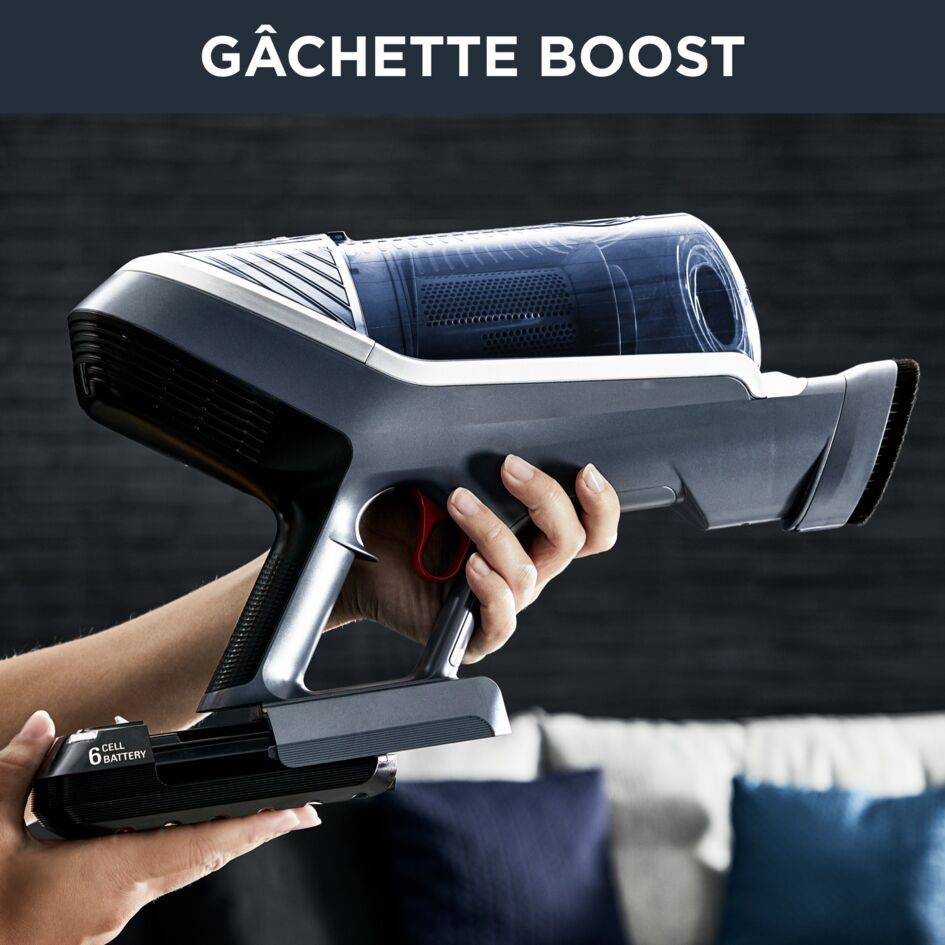 X-Force Flex 8.60 Aqua RH9690 Aspirateur balai 2-en-1 - 43 AirWatts - 35 min d'autonomie - 0,55L