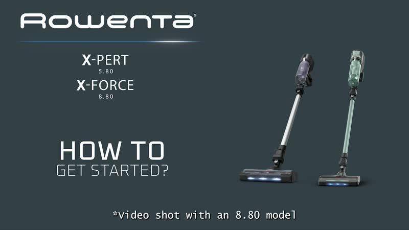 X-PERT 5.80 RH5A31E0 Steelstofzuiger – 25 AirWatt – 40 min autonomie – 0,25L