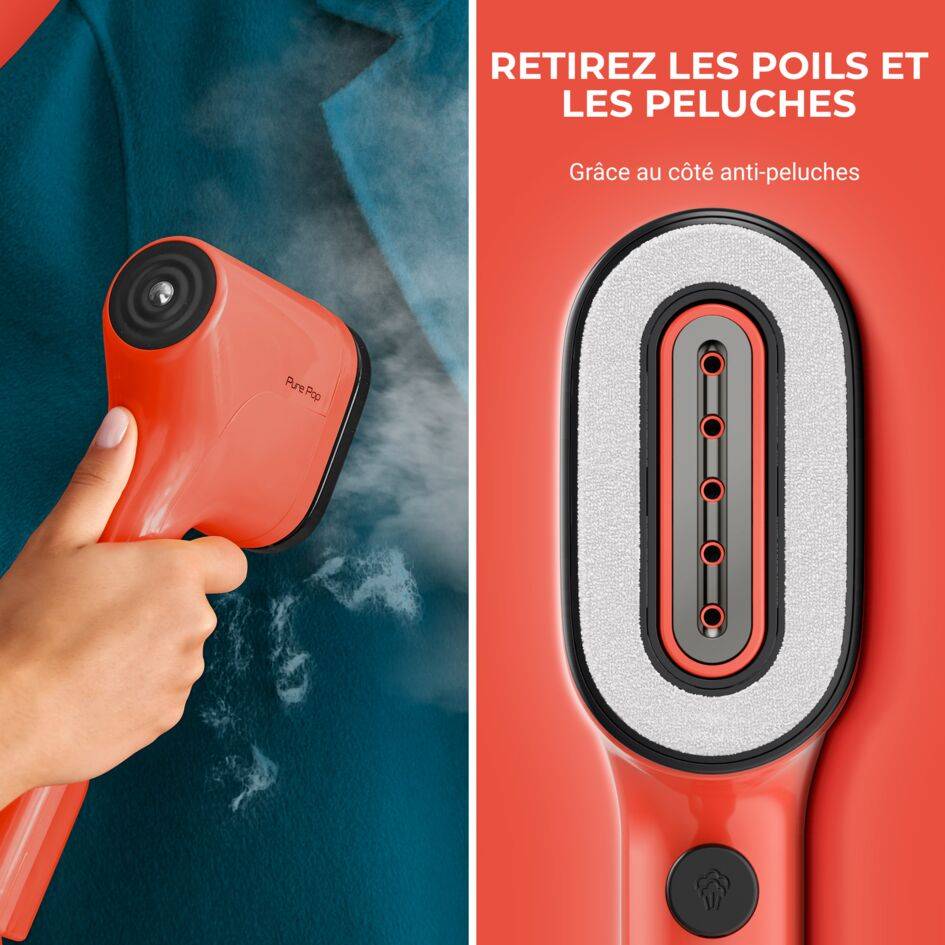 Pure Pop DT2022C0 Défroisseur vapeur - 1.300W - Débit de vapeur 20g/min