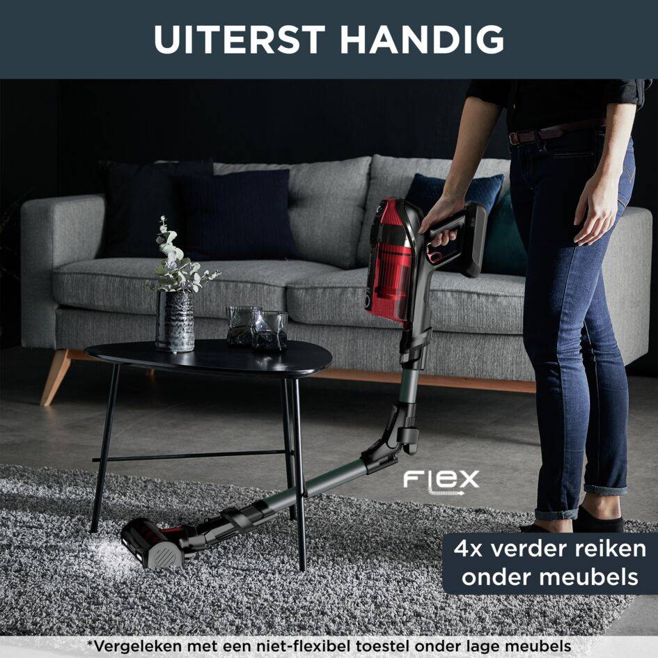 X-Force Flex 12.60 RH98A8 Steelstofzuiger - 150 AirWatt - 45 min autonomie - 0,9L