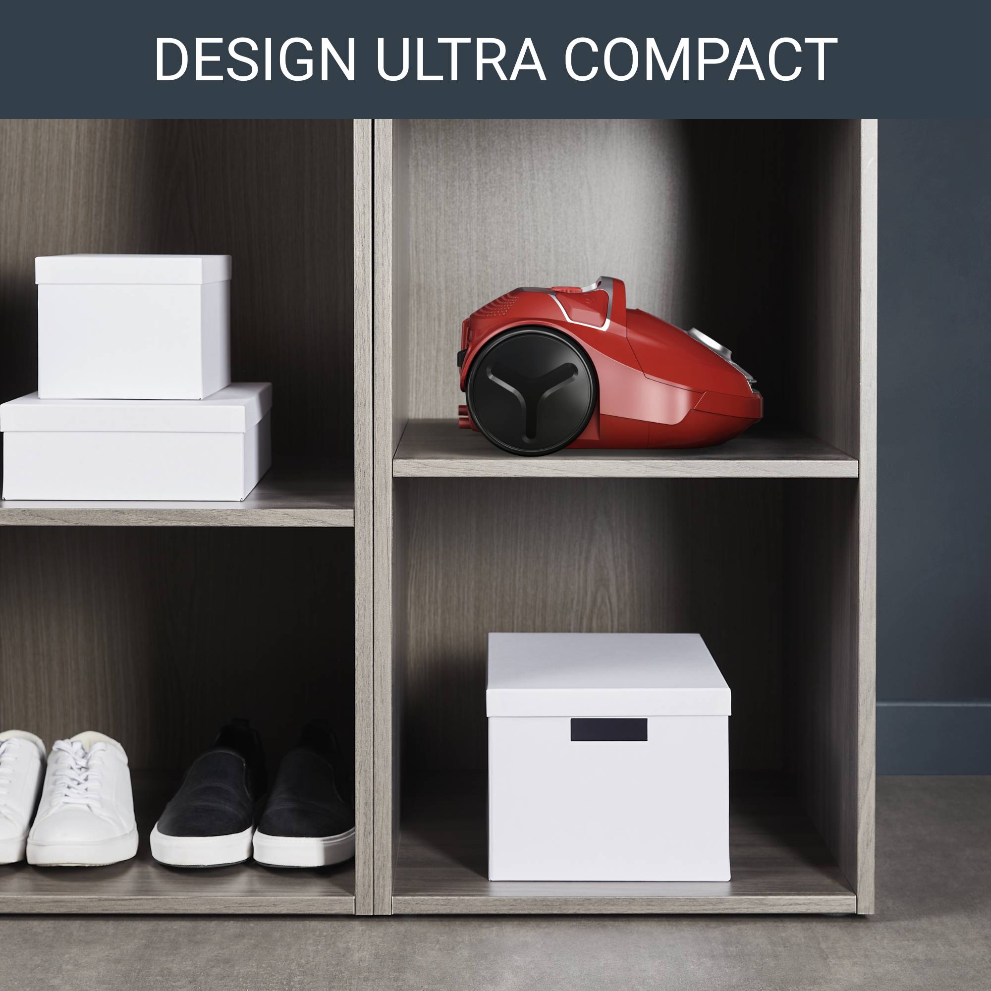Compact Power RO3953 Aspirateur avec sac - 750W - 79dB - Brosse parquet