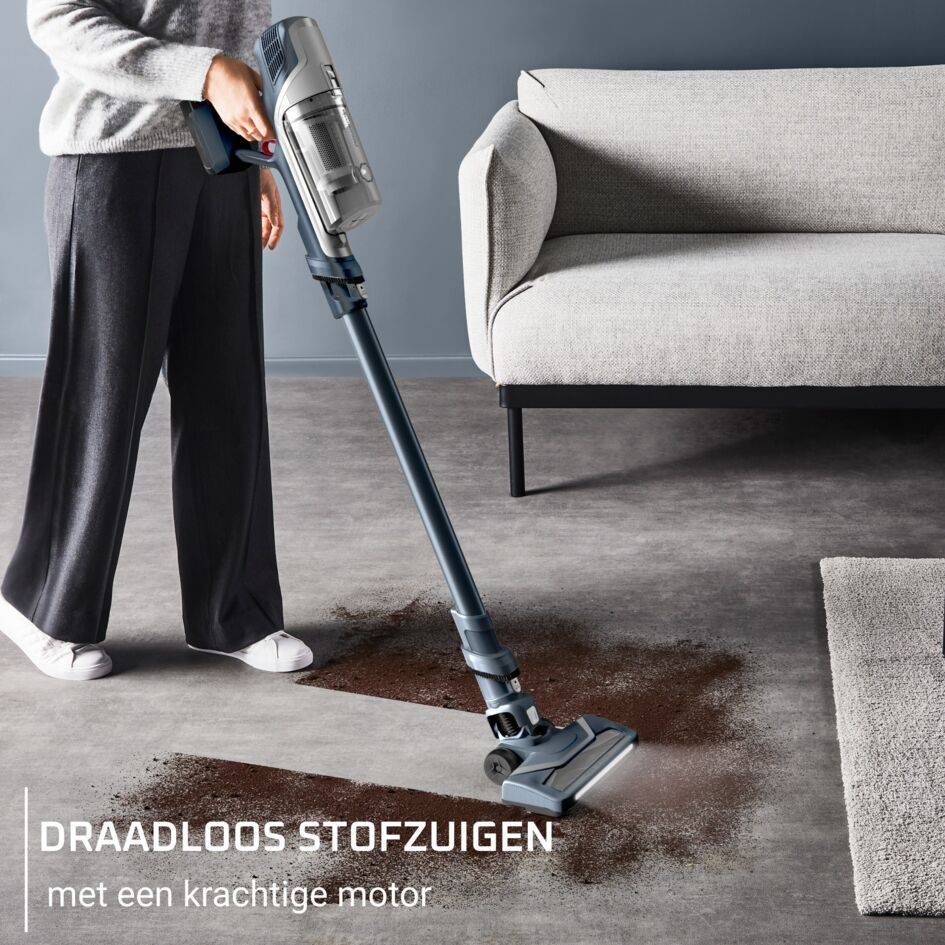 X-PERT 6.60, draadloze steelstofzuiger, lichtgewicht draadloos schoonmaken RH6831EO