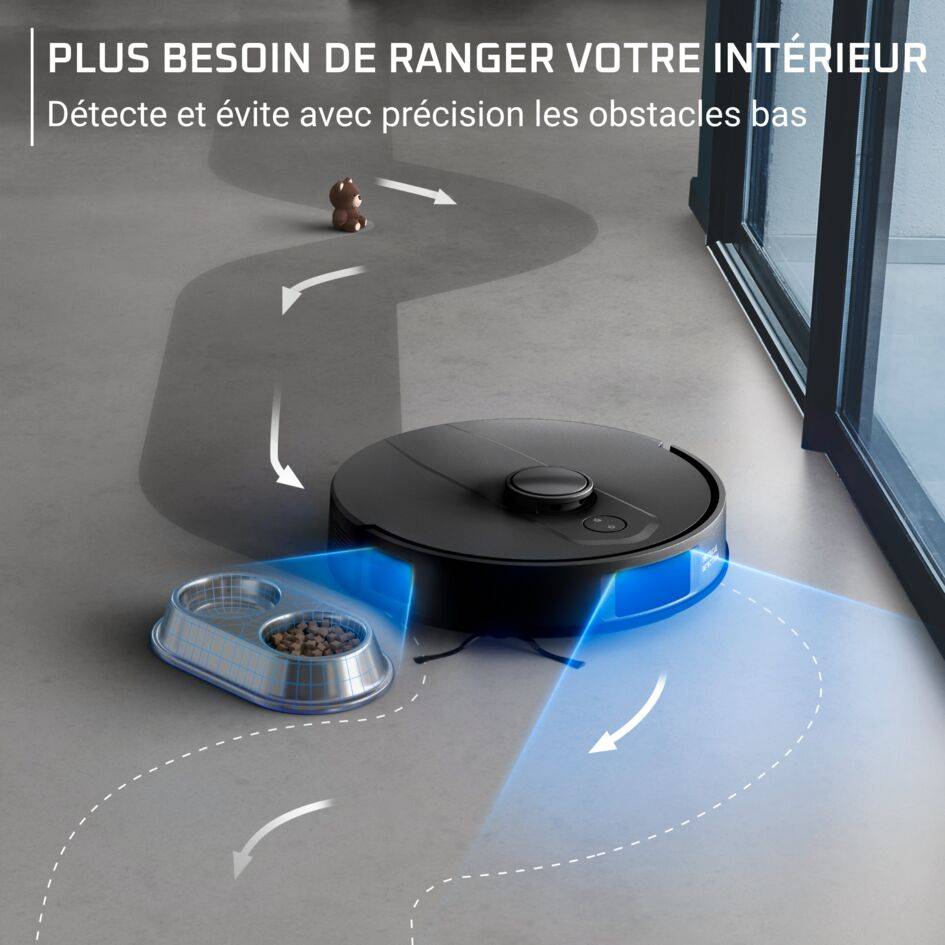 X-Plorer Serie 135+ RR91D5 Aspirateur robot avec station de vidage automatique - 5.000Pa - Technologie: Caméra + Laser