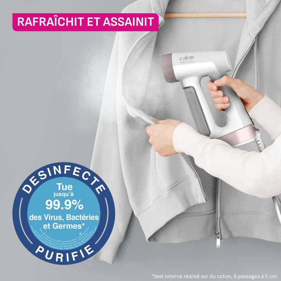 Pure Force 2-en-1 DT8720 - Défroisse et repasse - 1.800W