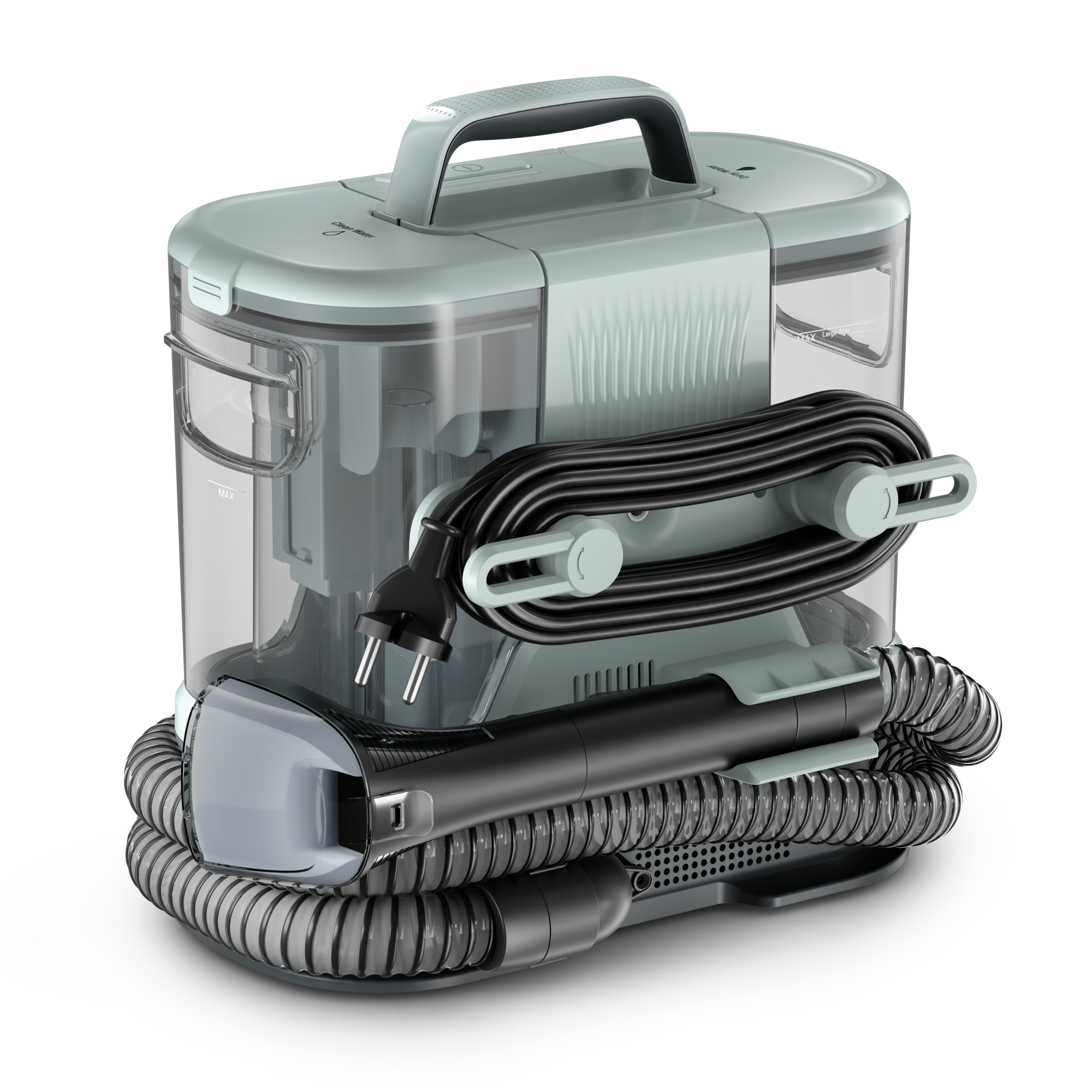 Clean It Compact, Détacheur, Nettoyeur de tapis, Résultats rapides, Design compact