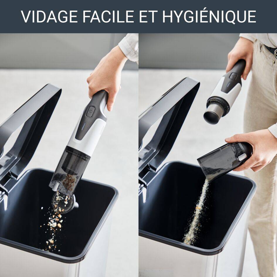 X-Touch AC9736 Aspirateur à main - 7,4V - Station d'accueil