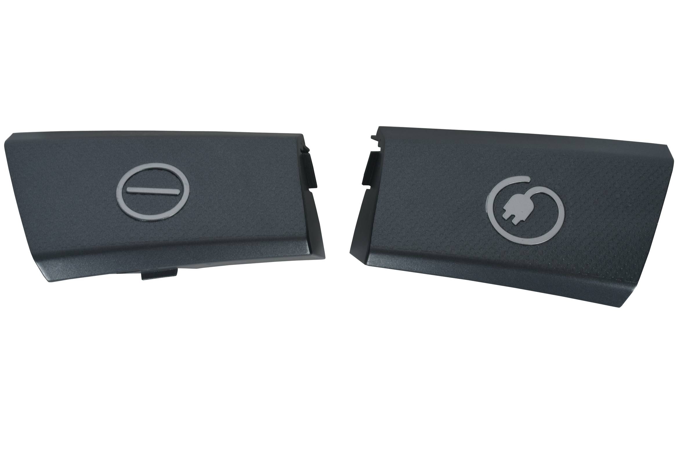 Set van 2 grijze pedalen en bijhorende veren RS-2230002160