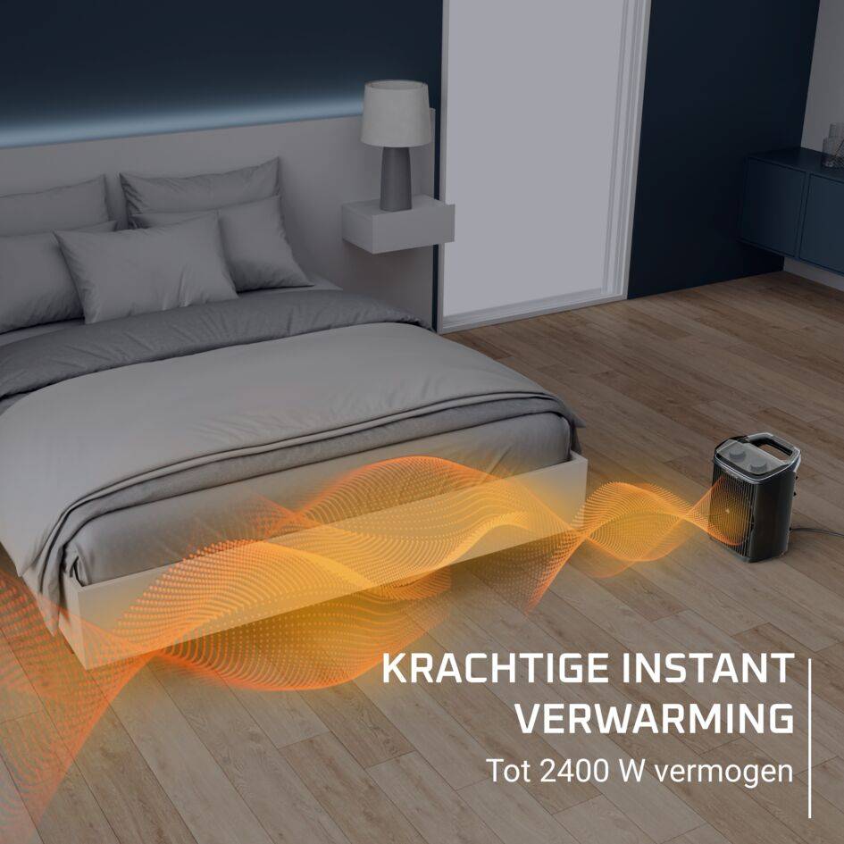 Intense Comfort Aqua SO6550F0  Elektrische verwarming voor badkamer - stil - 2400 W
