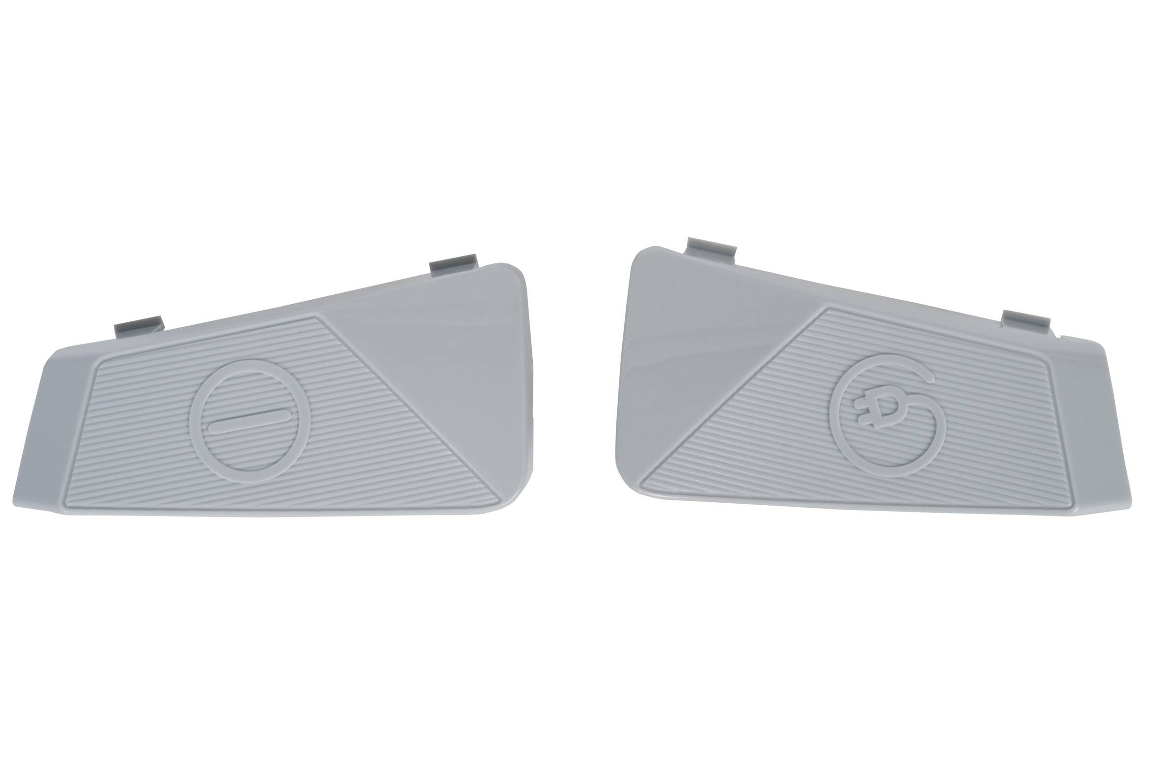 Lot de 2 pédales grises et les ressorts SS-7235004501