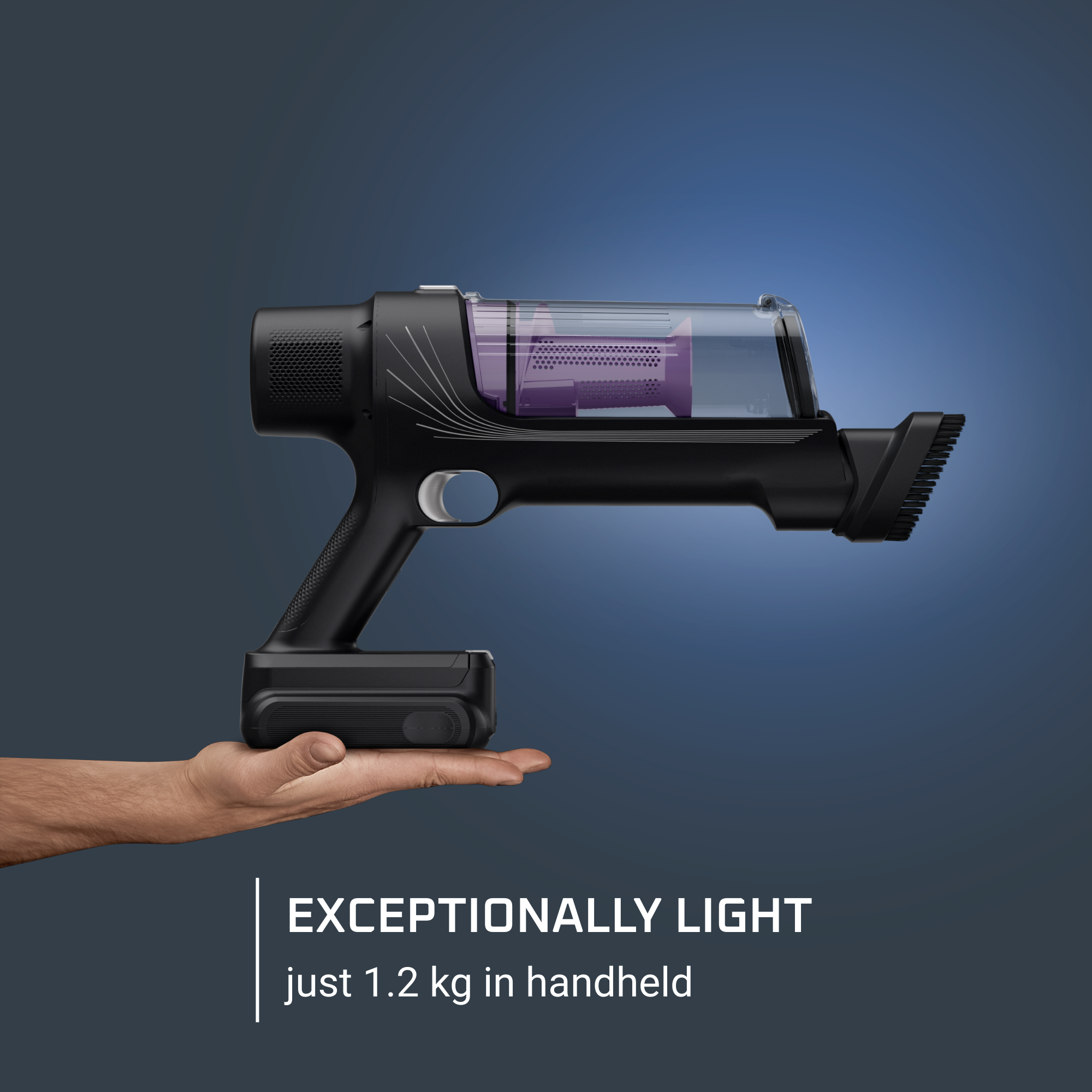 X-PERT 7.60, Cordless Stick Vacuum Cleaner, 140 W of Deep-Cleaning Power