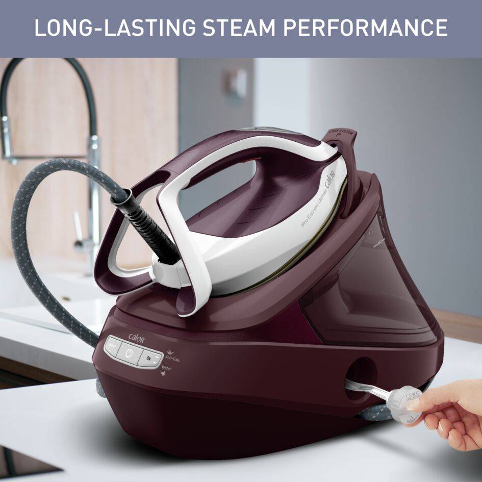 RECONDITIONNE - Pro express Ultimate II GV9721C0 Centrale vapeur  7,9&nbsp;bars - Débit de vapeur 170&nbsp;g/min - Pressing 600&nbsp;g/min