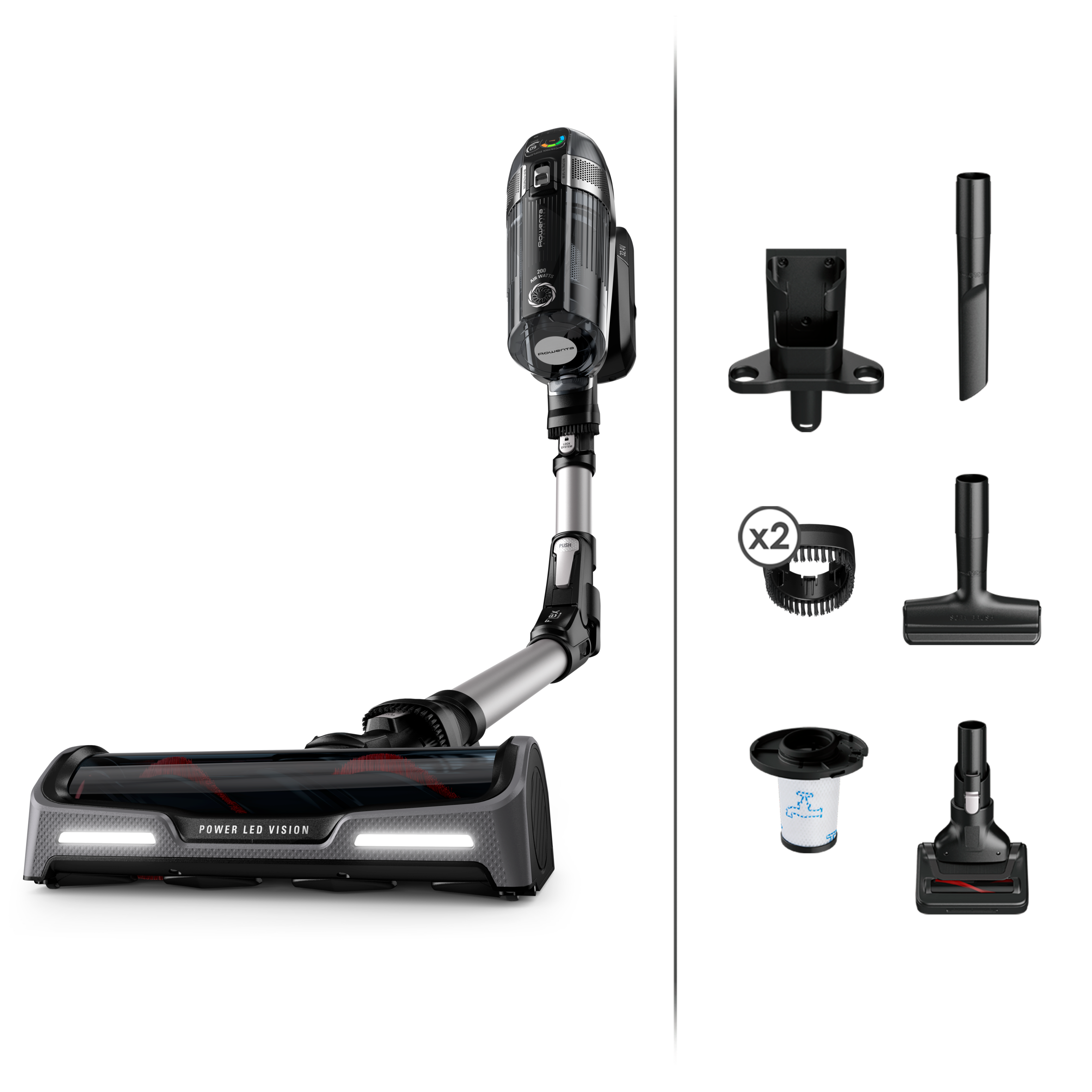X-Force Flex 14.60 RH9958 Aspirateur balai - 130 AW + 5 accessoires