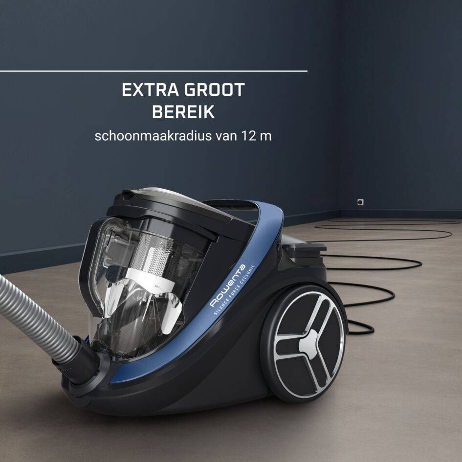 Silence Force Cyclonic Effitech® Animal Care stofzuiger zonder zak RO7971EA Rowenta