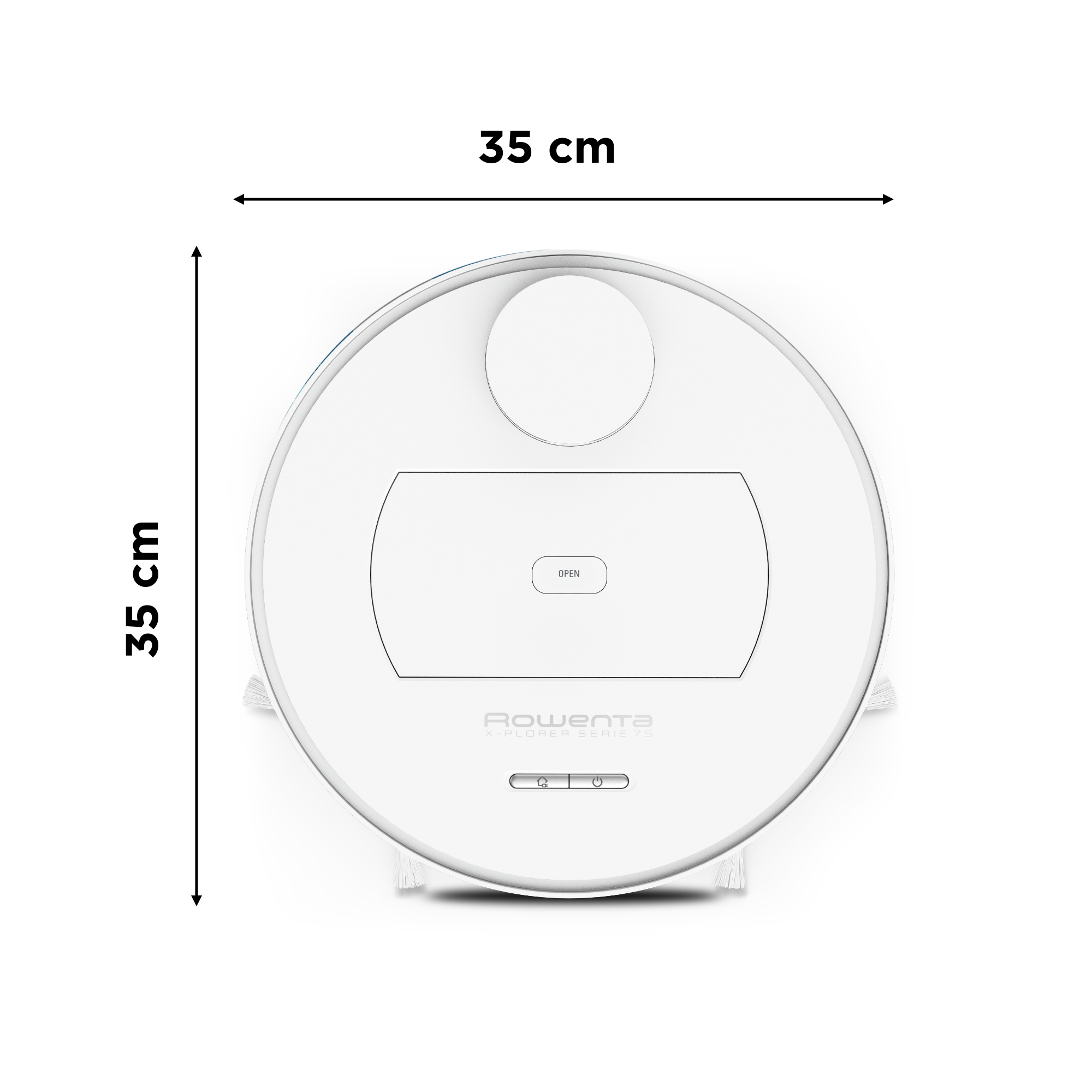 X-Plorer Serie 75 RR7687 Robotstofzuiger - 2.700Pa - Technologie: Camera + Laser