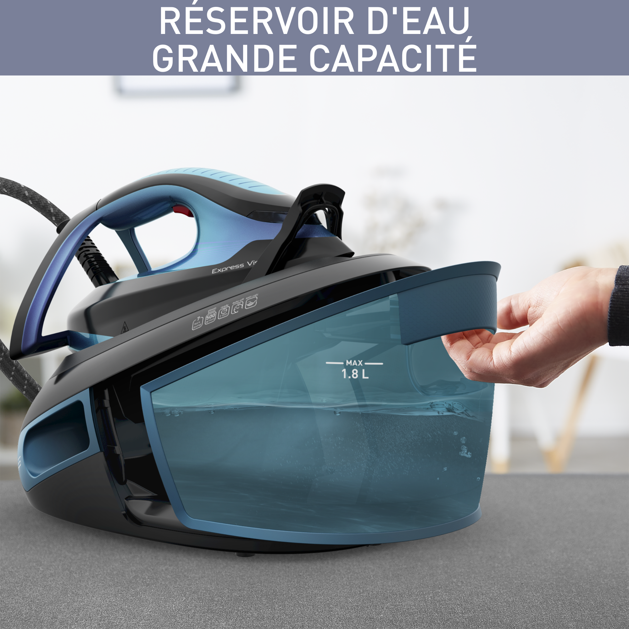 Centrale vapeur Express Vision SV8151C0 Calor