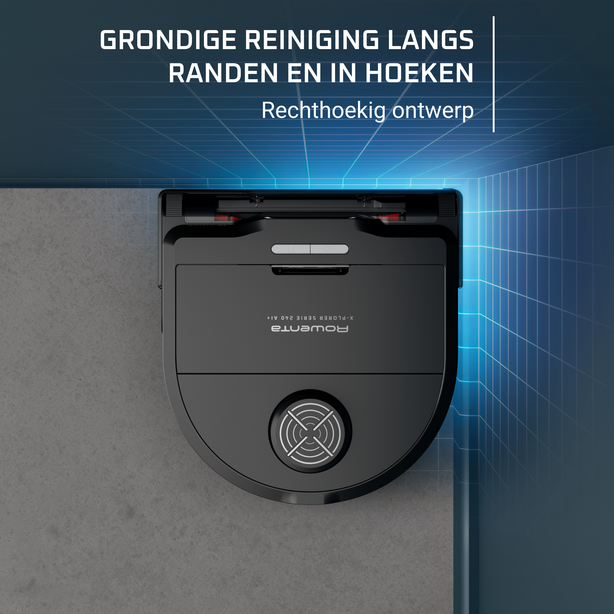 X-Plorer Serie 220+ RR9485 Robotstofzuiger met automatisch leegstation - 5.000Pa - Technologie: Camera + Laser