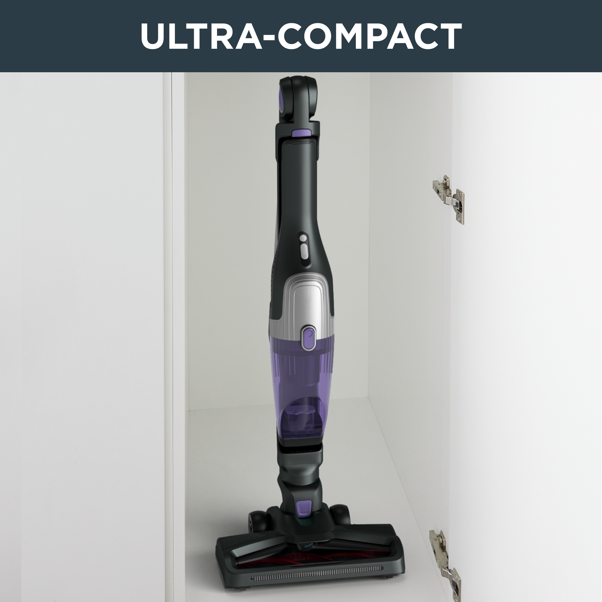 X-Trem Compact 2-en-1 RH1238 Aspirateur balai - 16,8V - 40 min d'autonomie - 0,4L