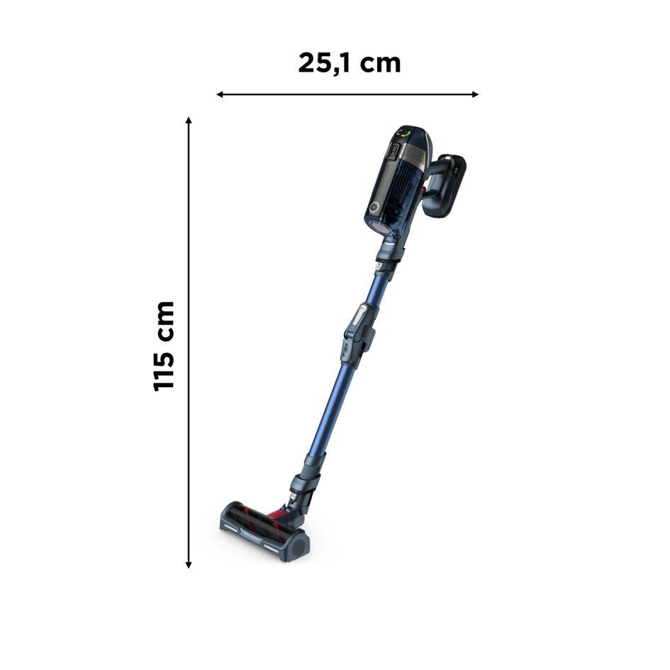X-Force Flex 11.60 Aqua RH9890 2-in-1 Steelstofzuiger - 130 AirWatt - 45 min autonomie - 0,9L
